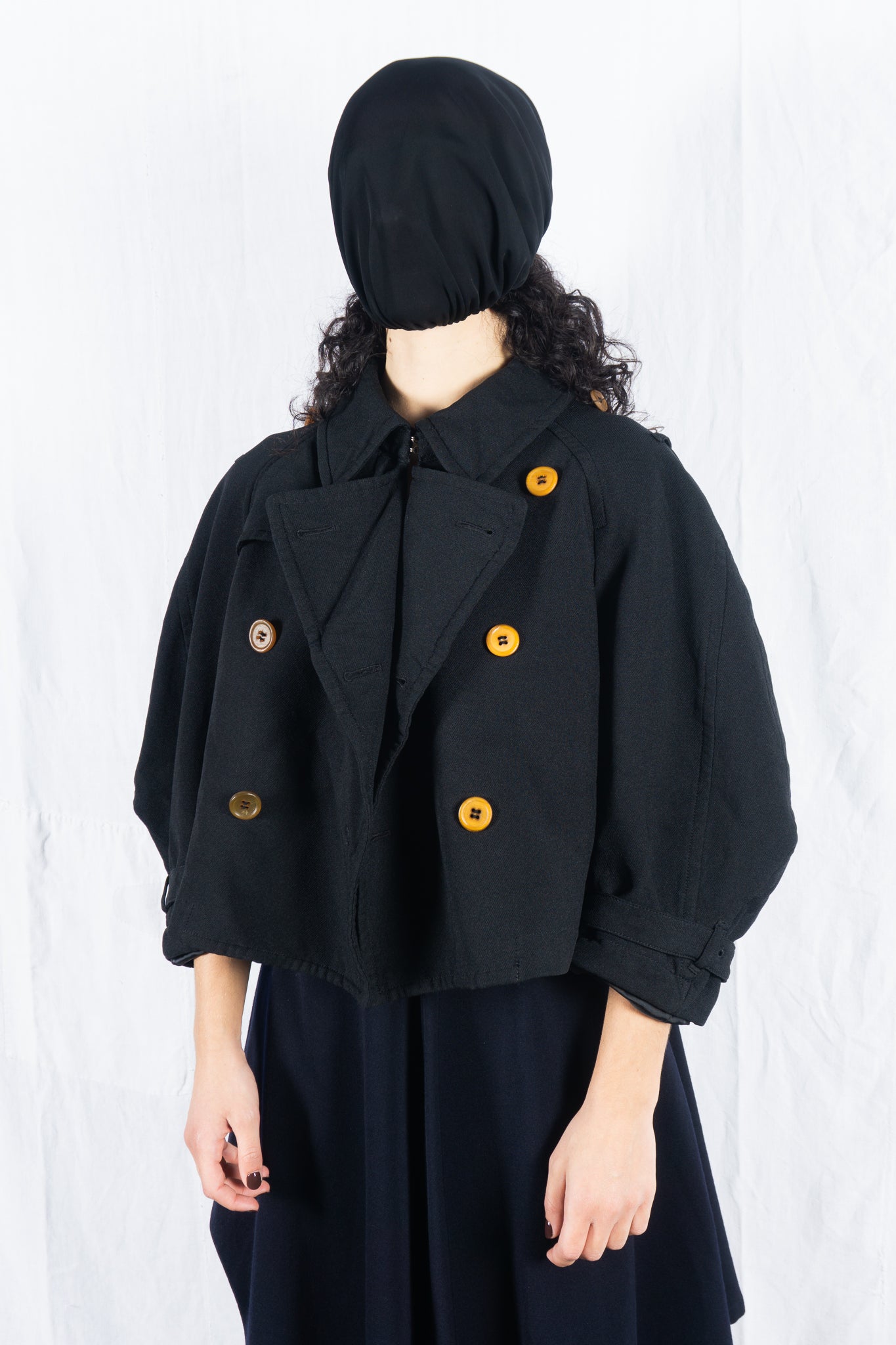 Comme des garçons a/w 2016 cropped coat