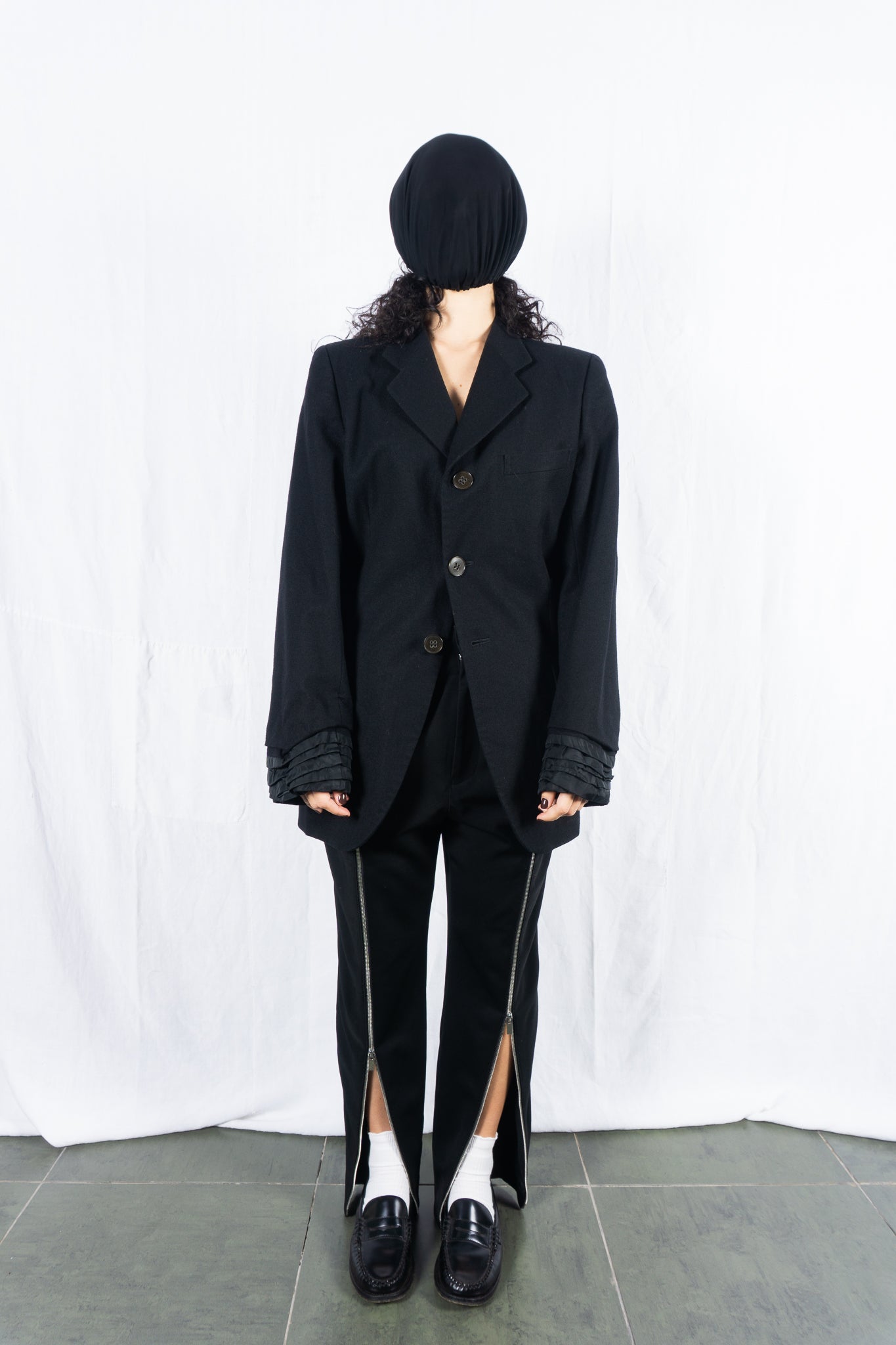 Noir kei ninomiya a/w 2022 zip pants