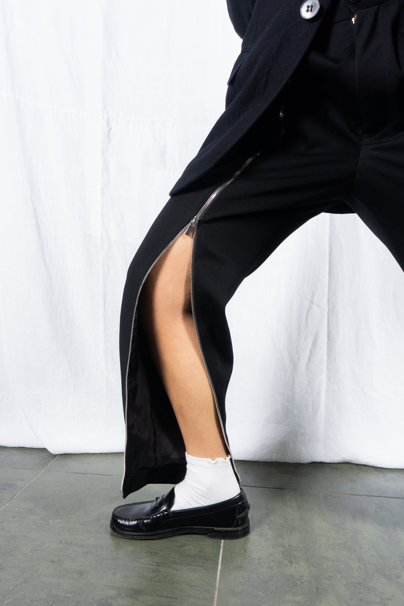 Noir kei ninomiya a/w 2022 zip pants