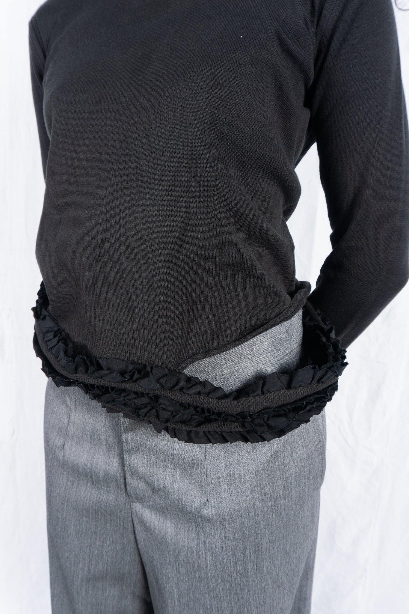 Tricot comme des garçons 1999 cut knitwear