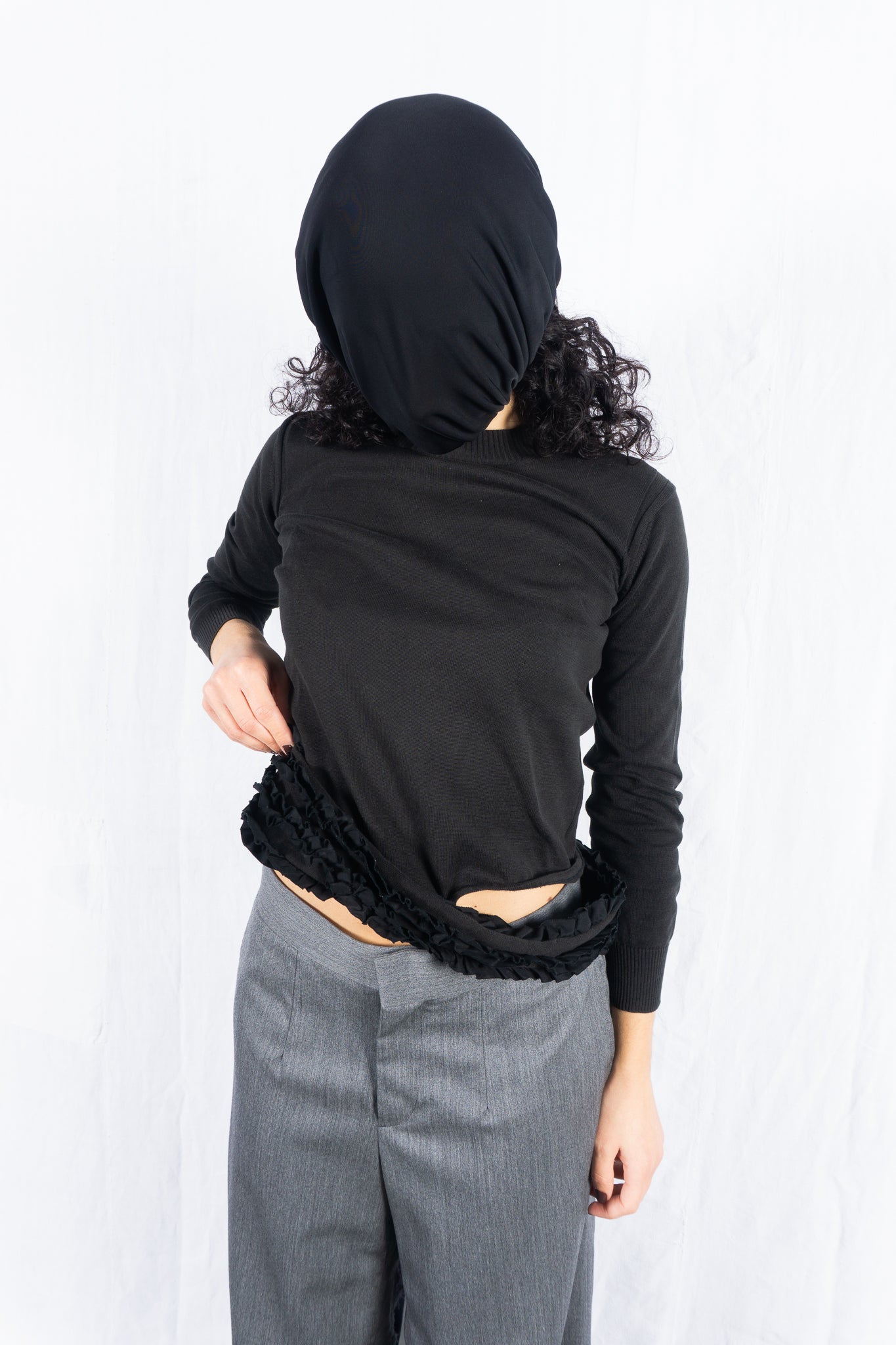 Tricot comme des garçons 1999 cut knitwear
