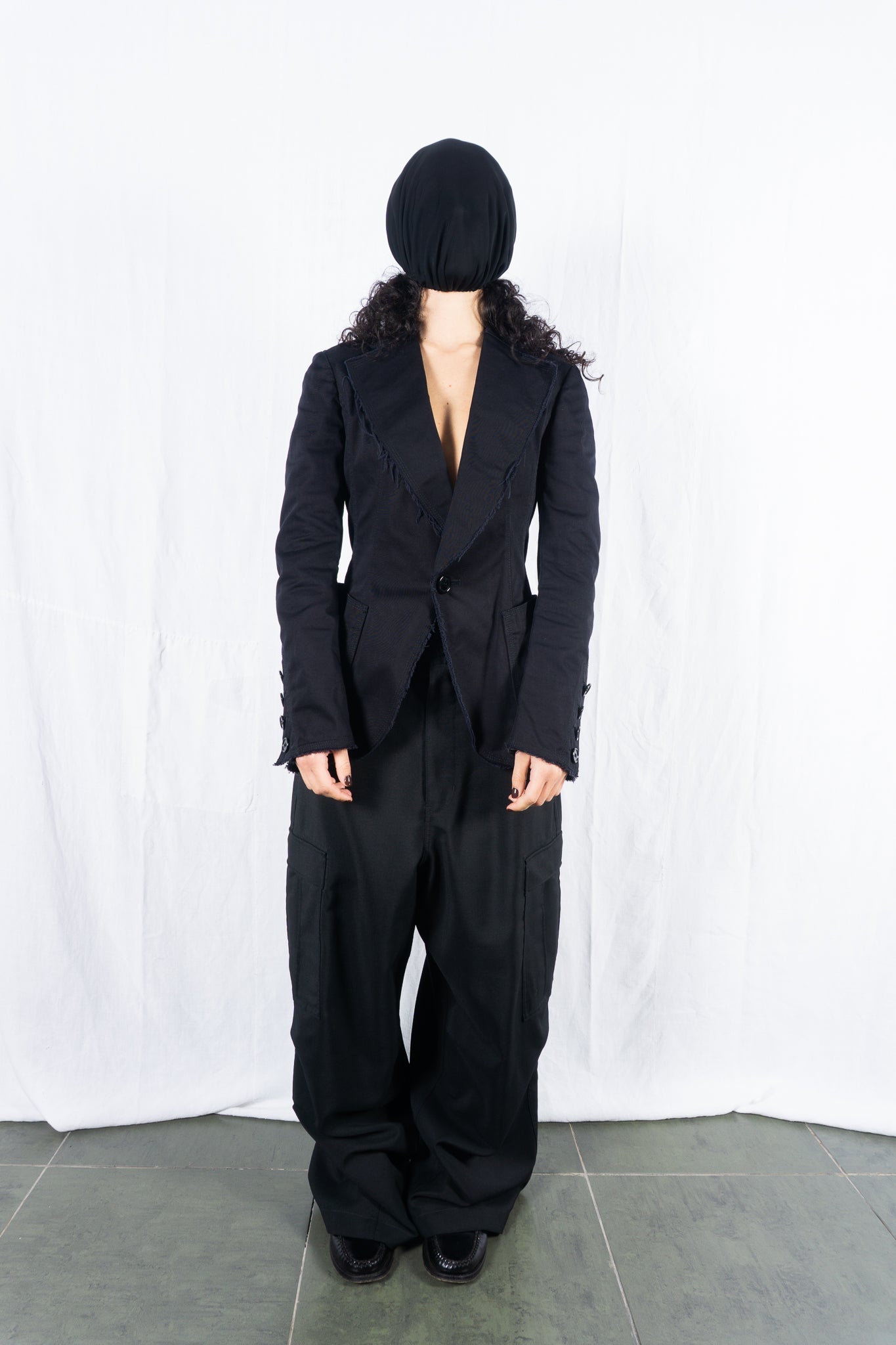 Junya watanabe s/s 2004 fringed jacket