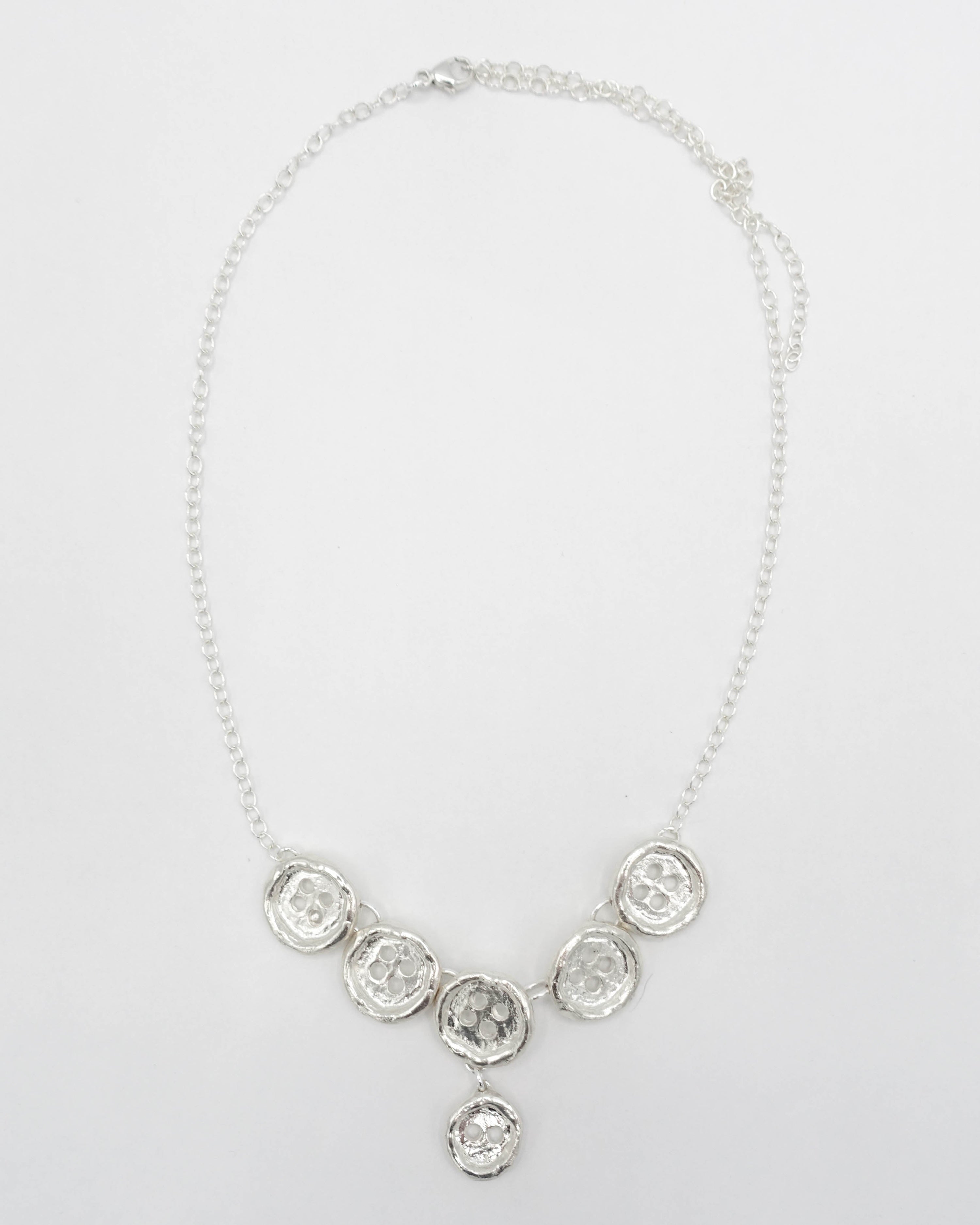 Button necklace