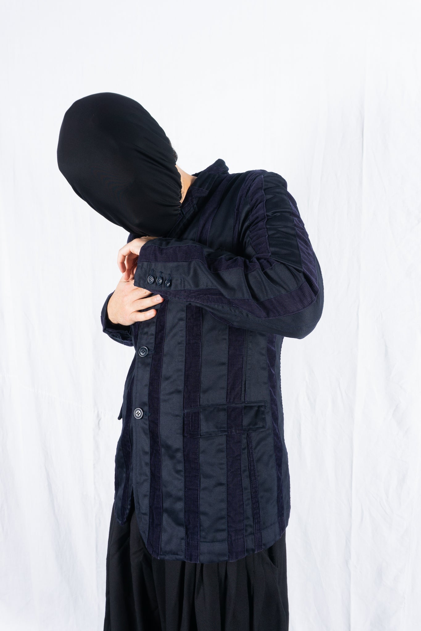 Comme des garçons homme plus s/s 2011 pinstriped jacket