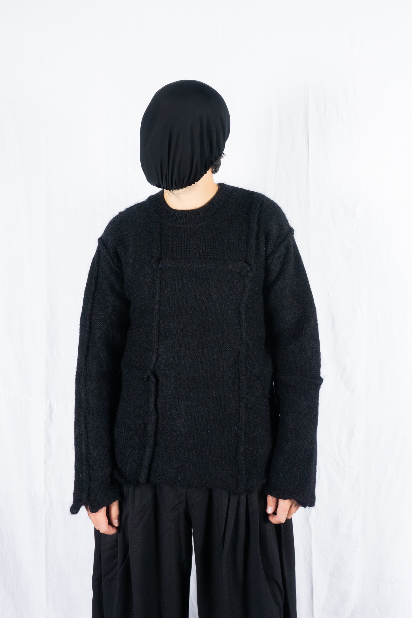 Yohji yamamoto pour homme a/w 2010 deconstructed sweater