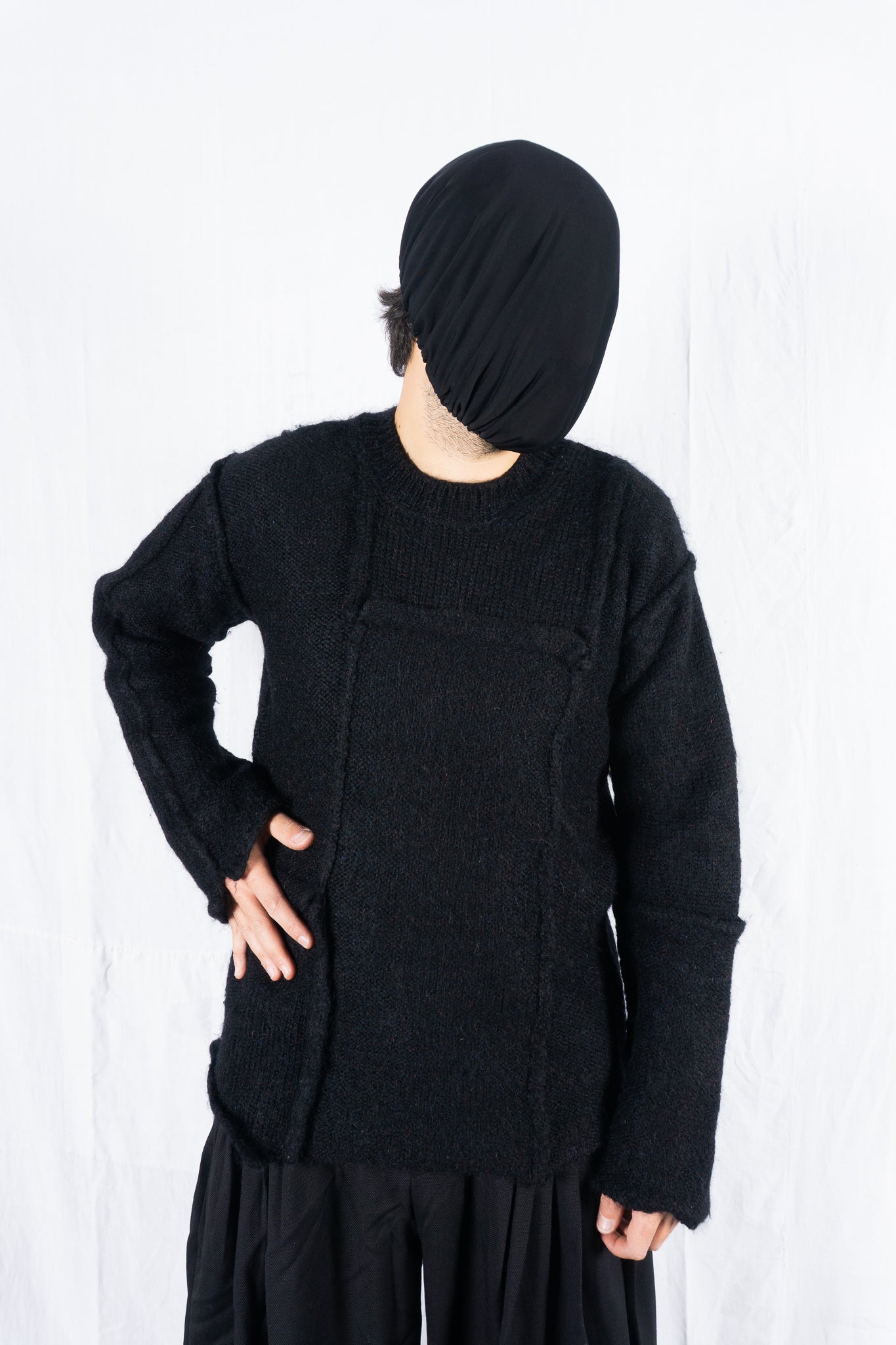 Yohji yamamoto pour homme a/w 2010 deconstructed sweater