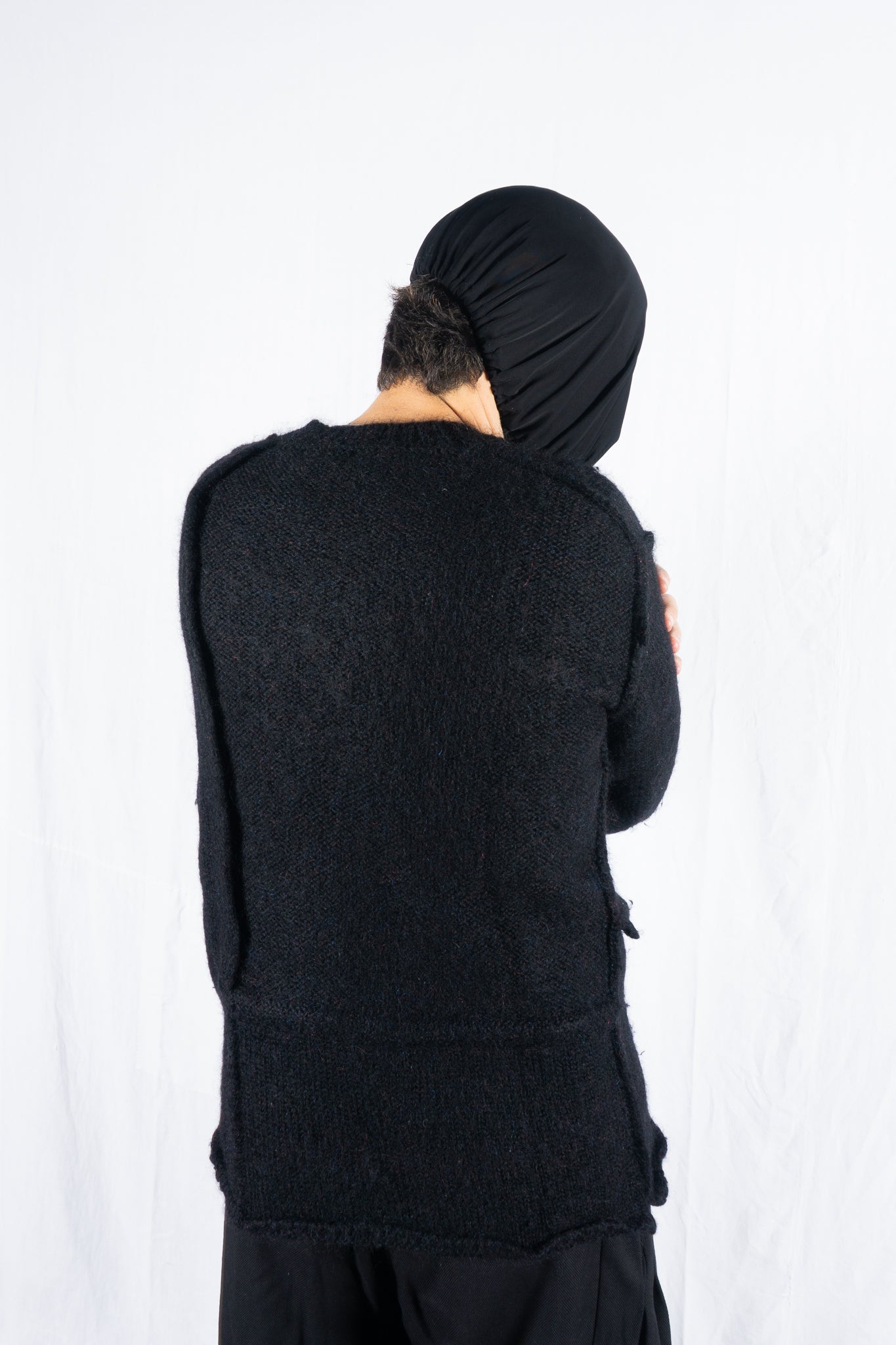 Yohji yamamoto pour homme a/w 2010 deconstructed sweater