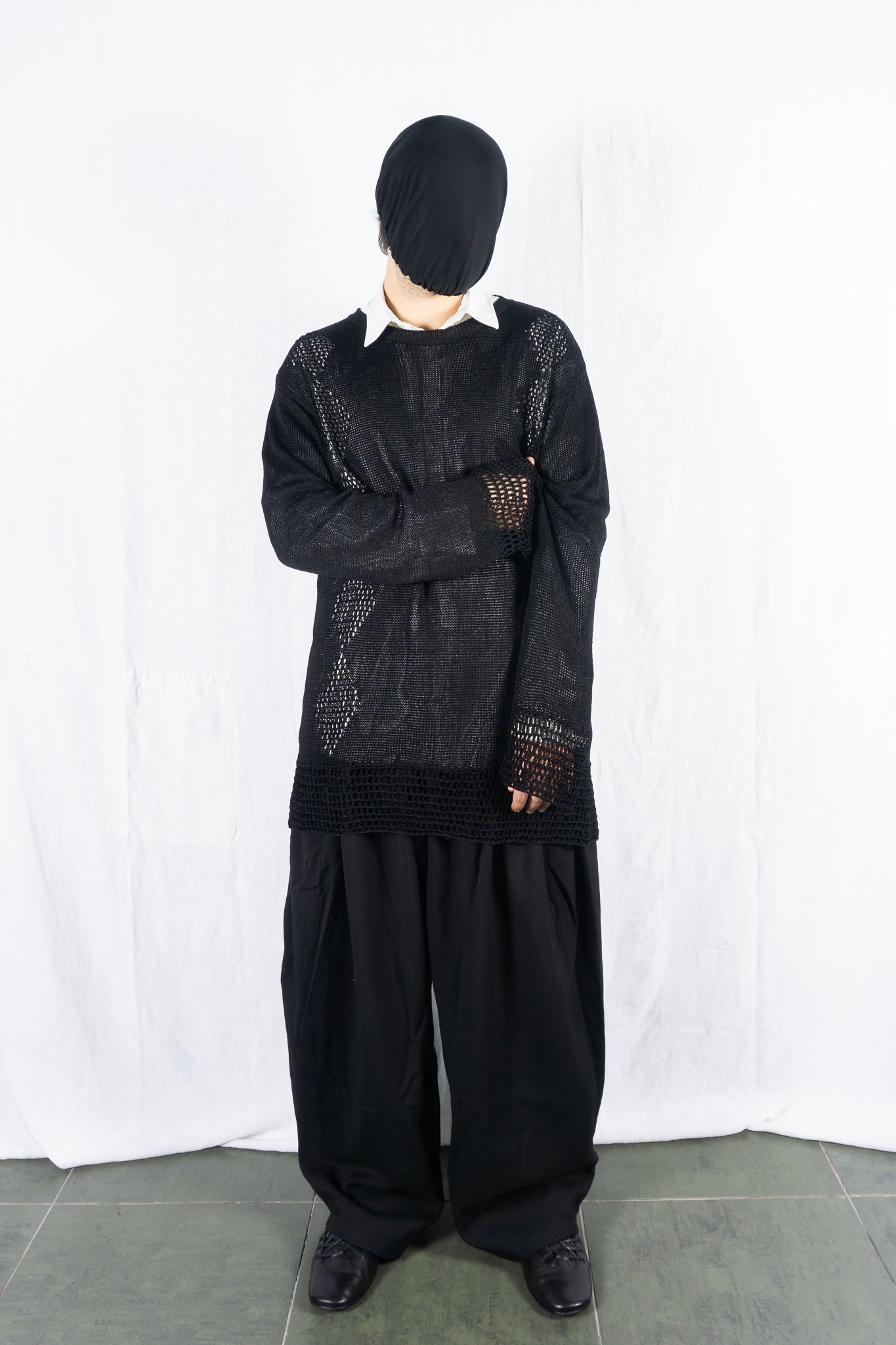 Yohji yamamoto pour homme s/s 2004 long knit
