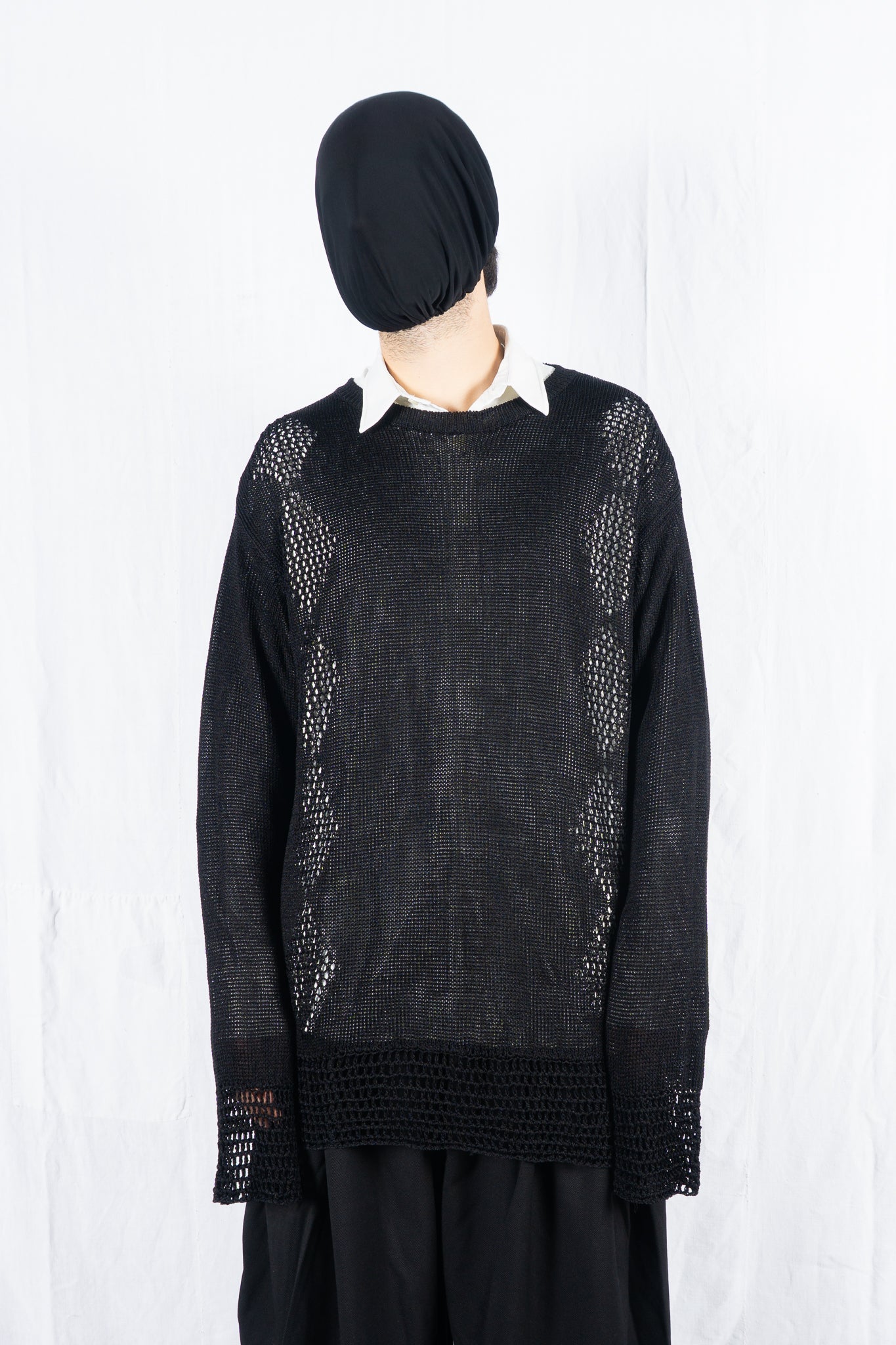 Yohji yamamoto pour homme s/s 2004 long knit