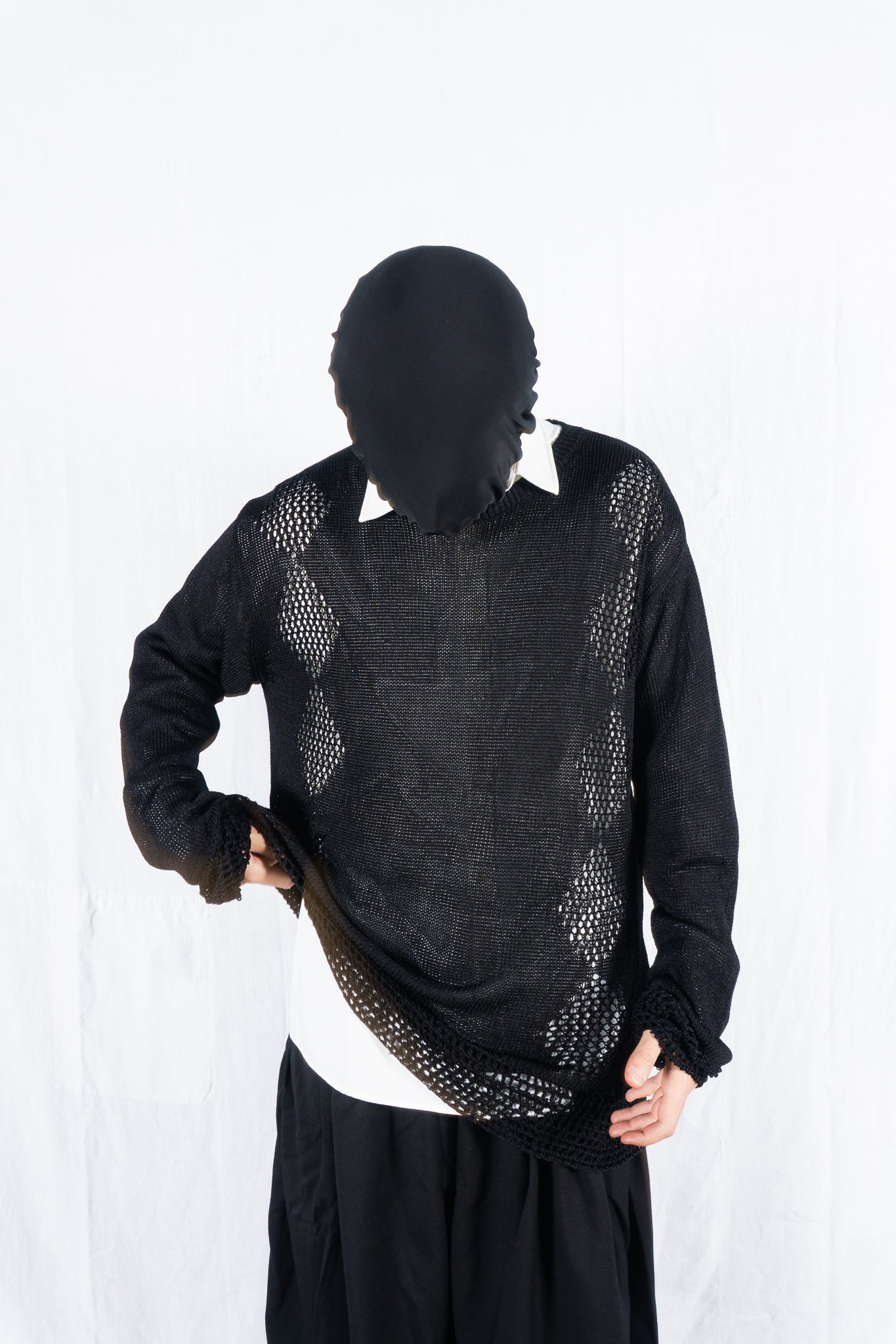 Yohji yamamoto pour homme s/s 2004 long knit
