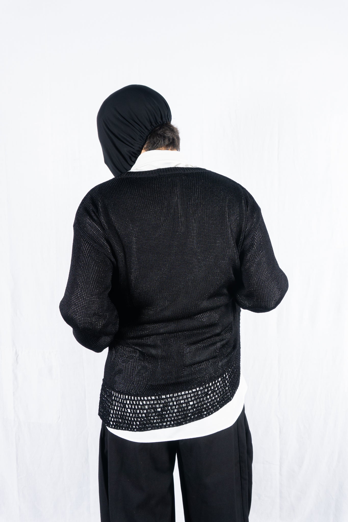 Yohji yamamoto pour homme s/s 2004 long knit