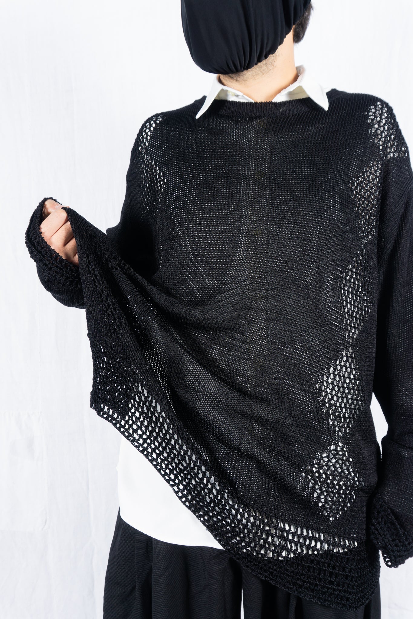 Yohji yamamoto pour homme s/s 2004 long knit