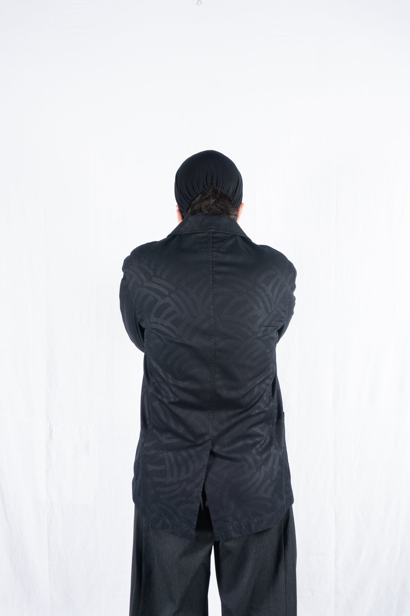 Comme des garçons shirt 2010s acetate print jacket