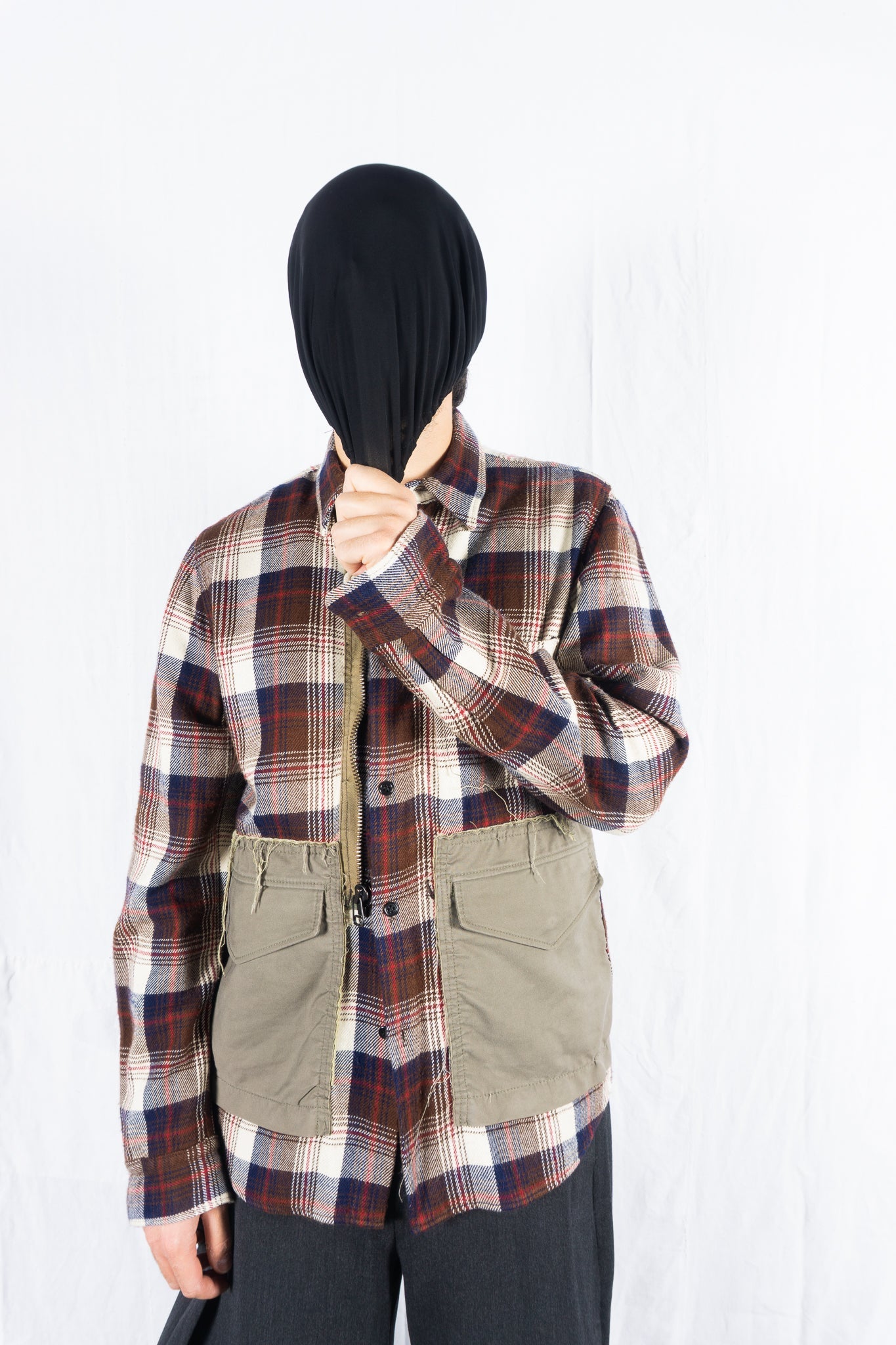Junya watanabe man a/w 2006 checked military shirt