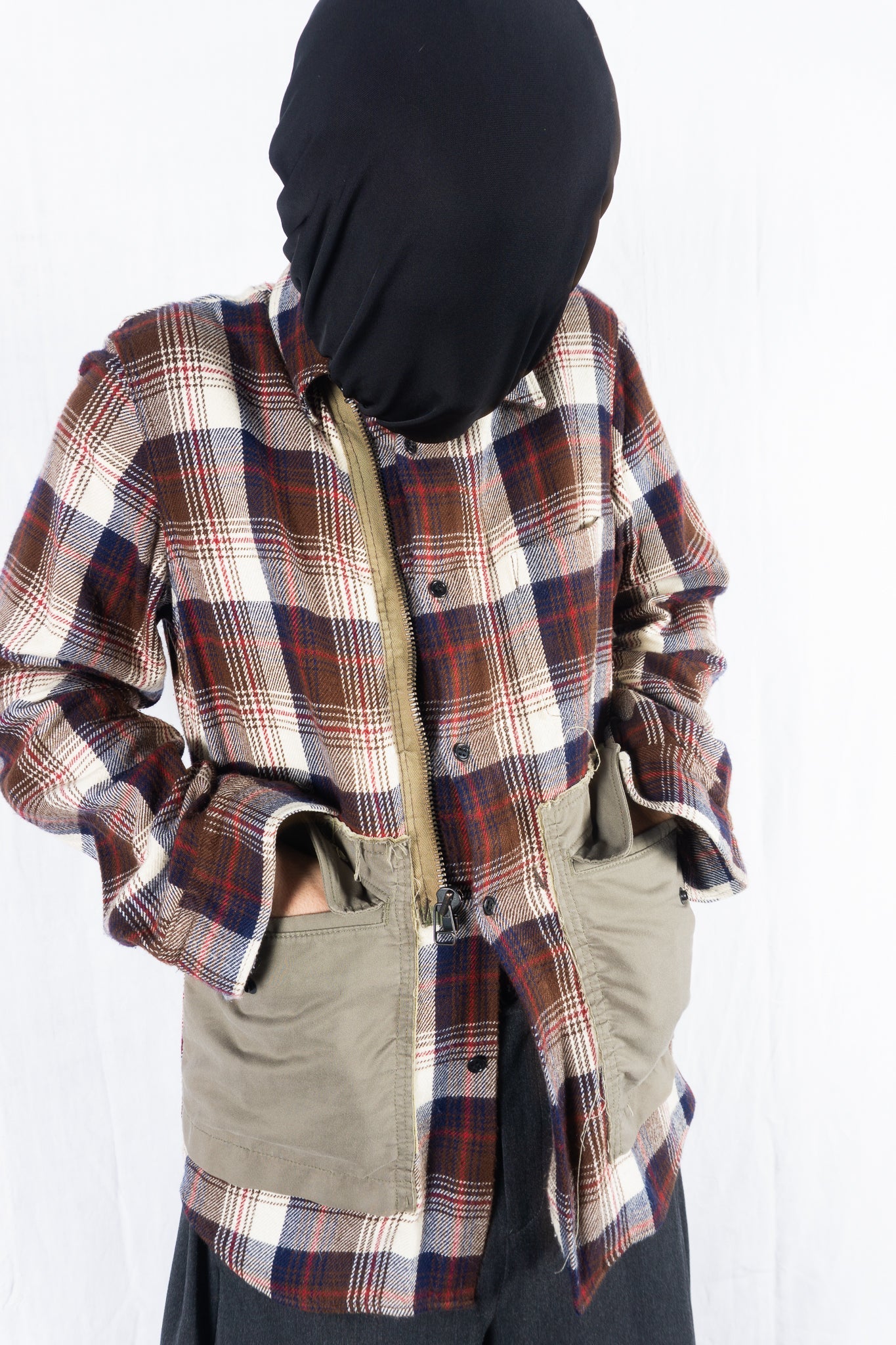 Junya watanabe man a/w 2006 checked military shirt