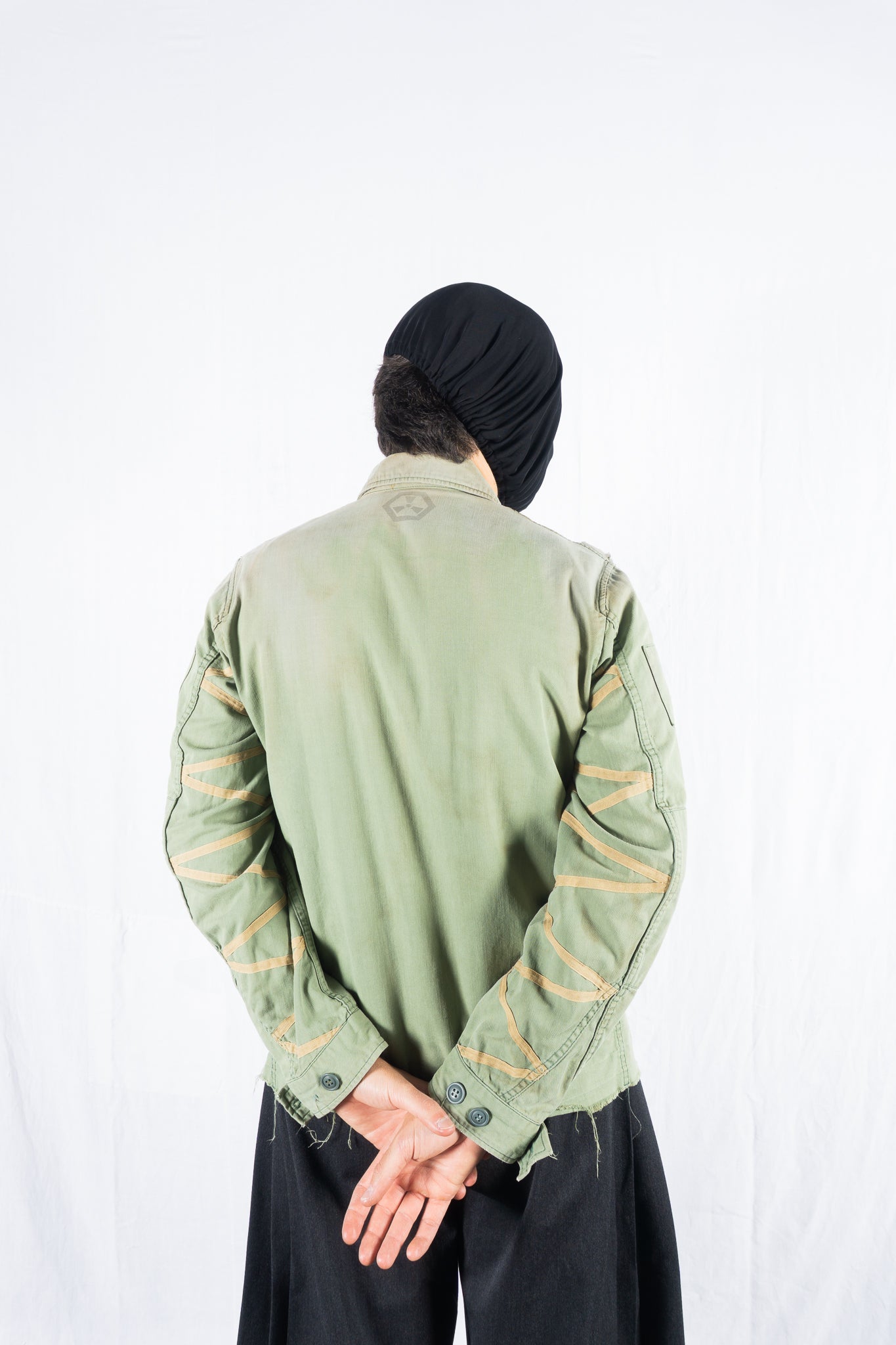 John undercover 1960s–2014 military fatigue jacket