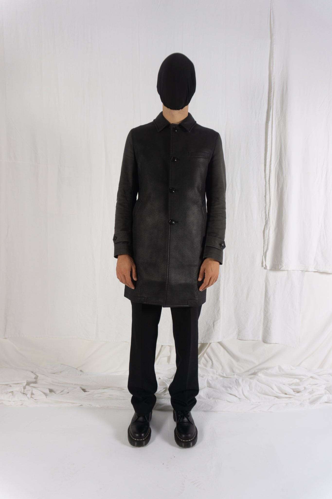 Junya watanabe man a/w 2016 leather coat