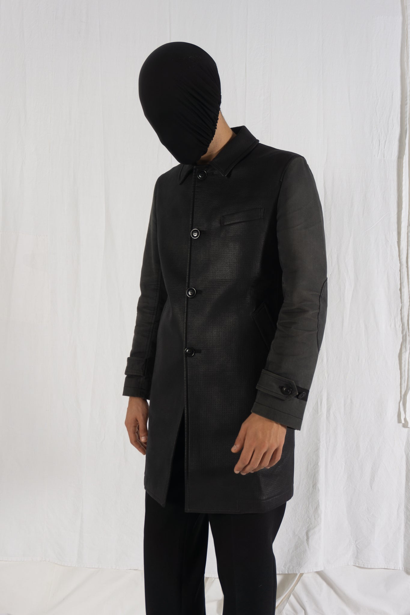 Junya watanabe man a/w 2016 leather coat