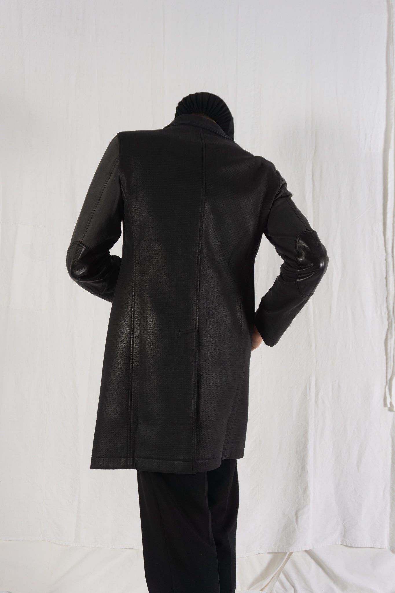 Junya watanabe man a/w 2016 leather coat