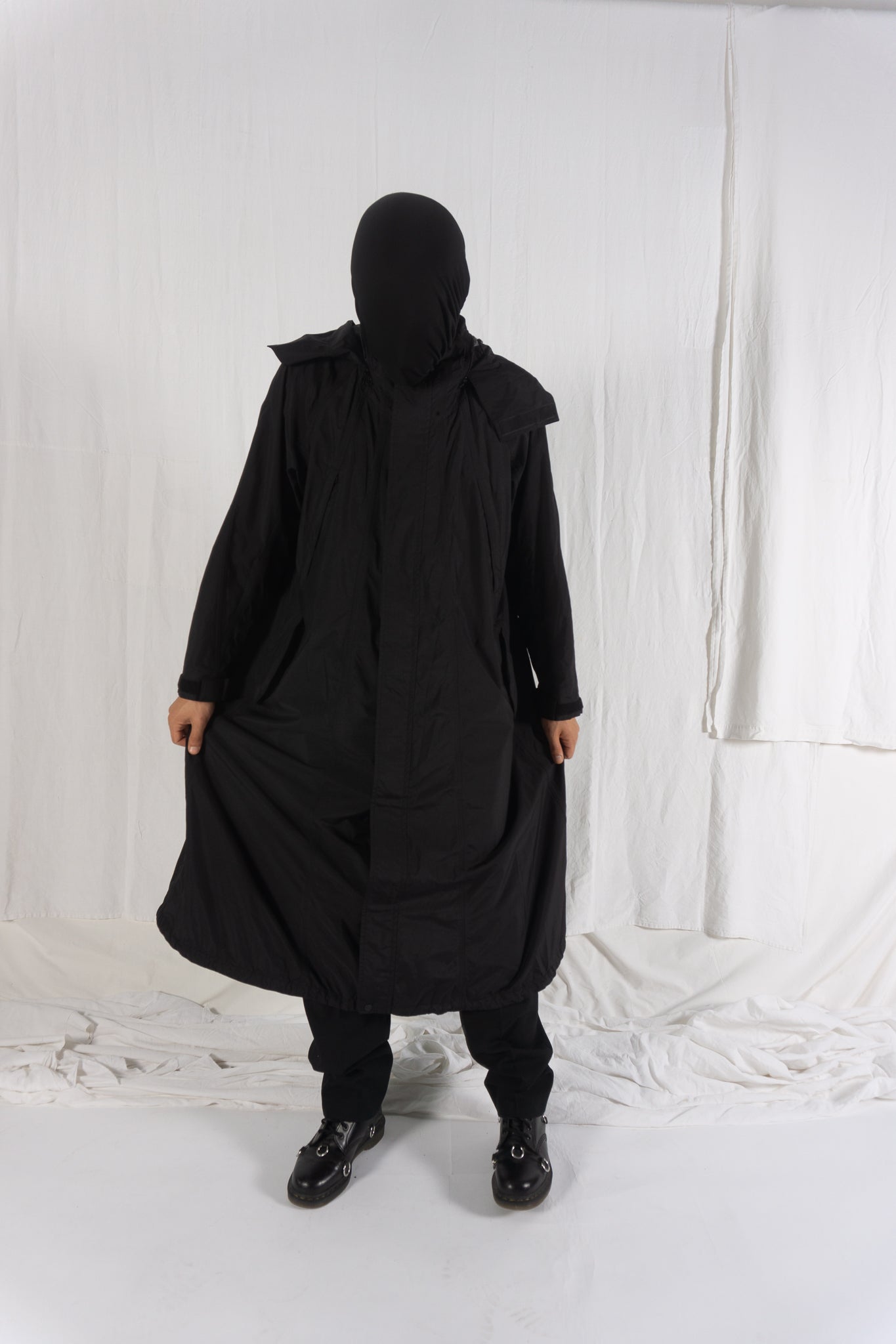 Issey miyake men s/s 2006 parachute coat