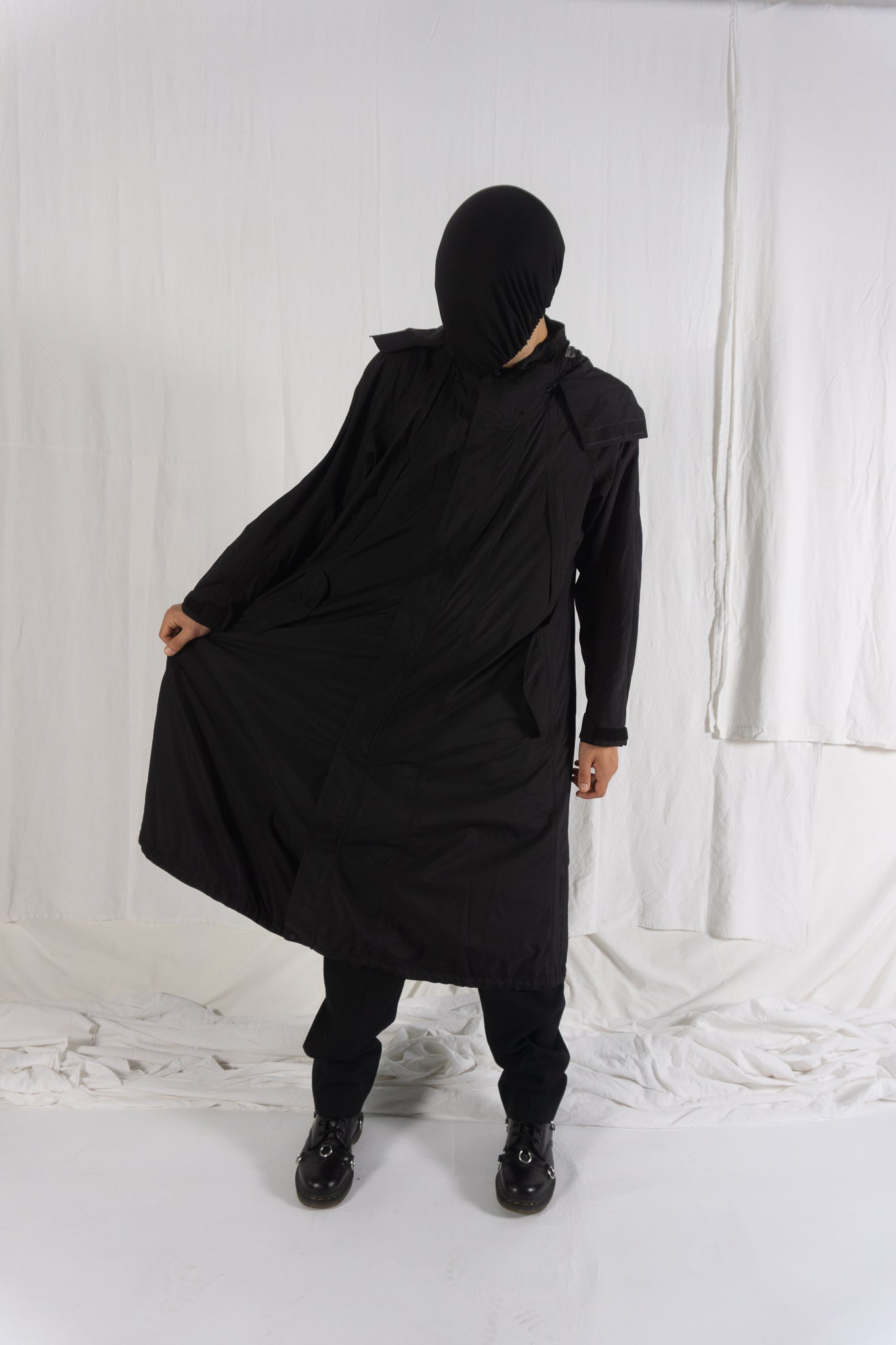Issey miyake men s/s 2006 parachute coat