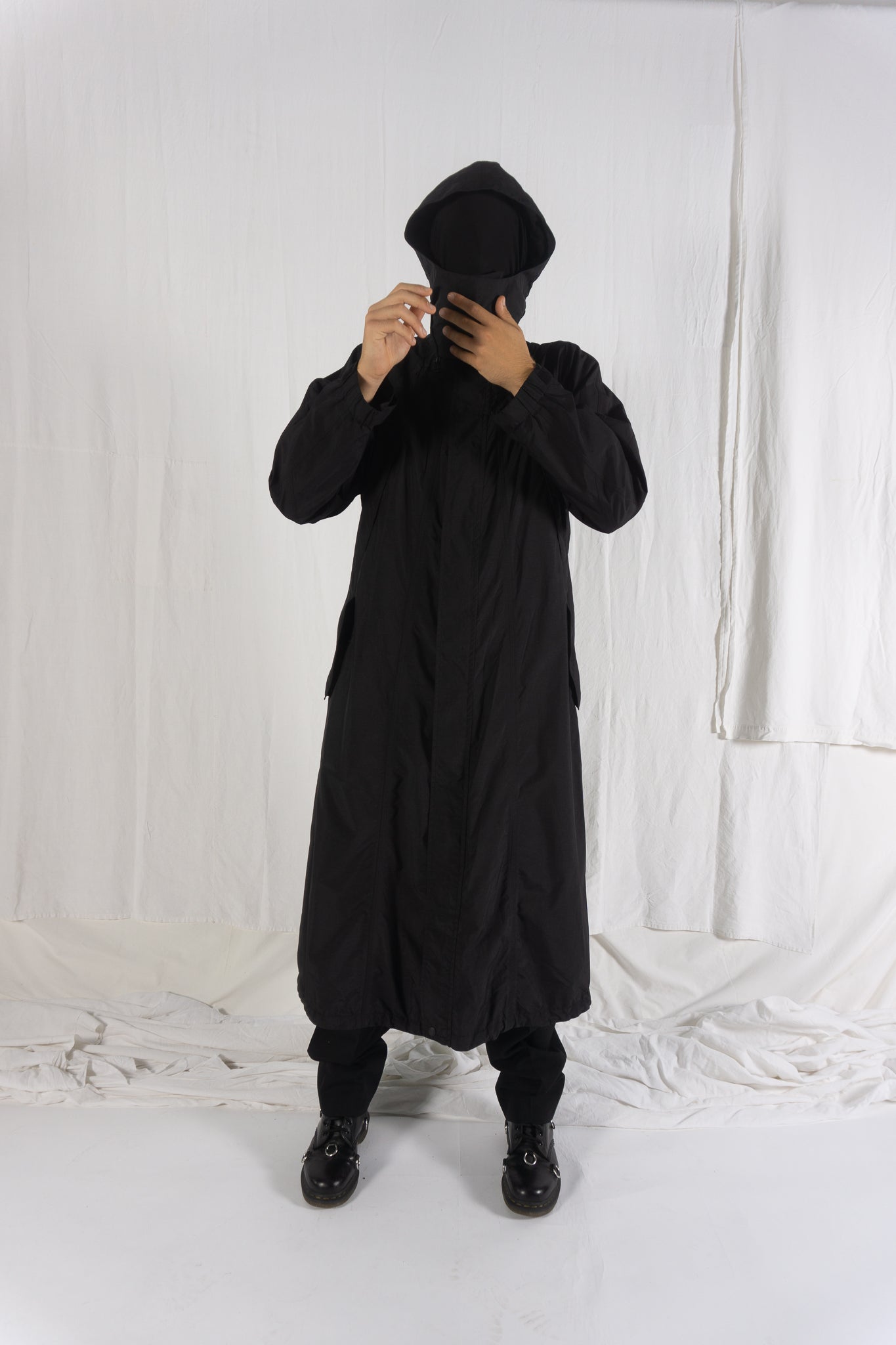 Issey miyake men s/s 2006 parachute coat