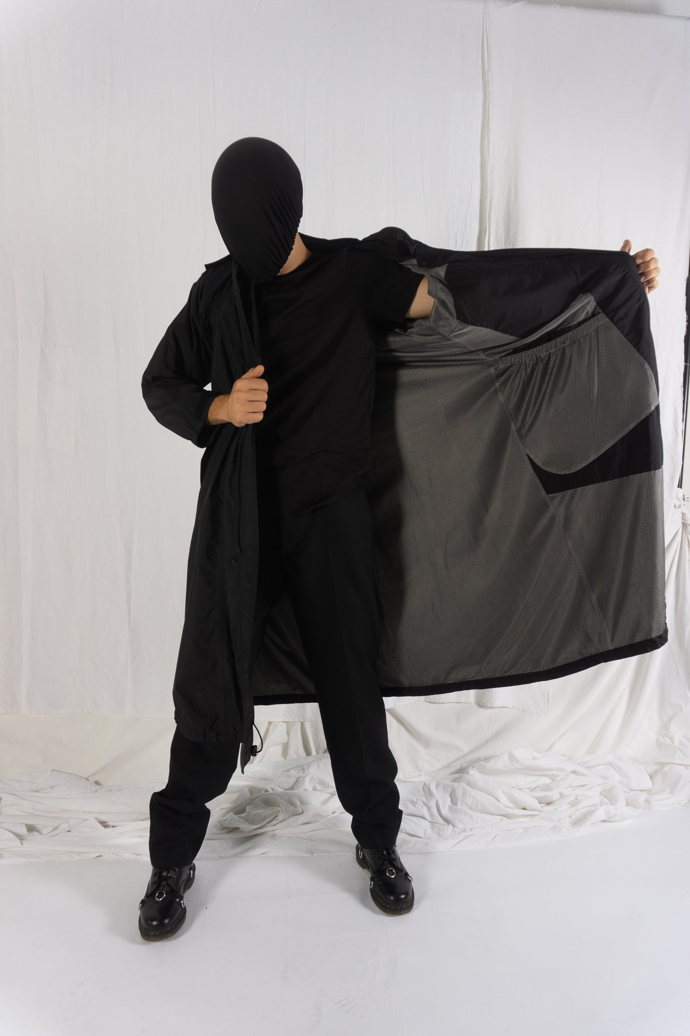 Issey miyake men s/s 2006 parachute coat