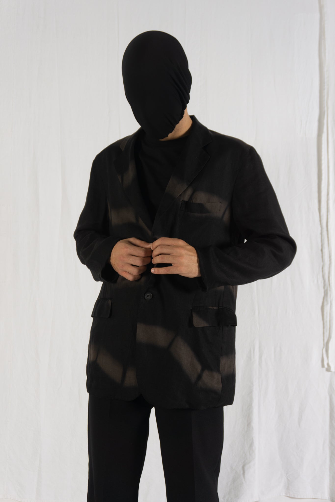 Issey miyake men s/s 2012 striped jacket