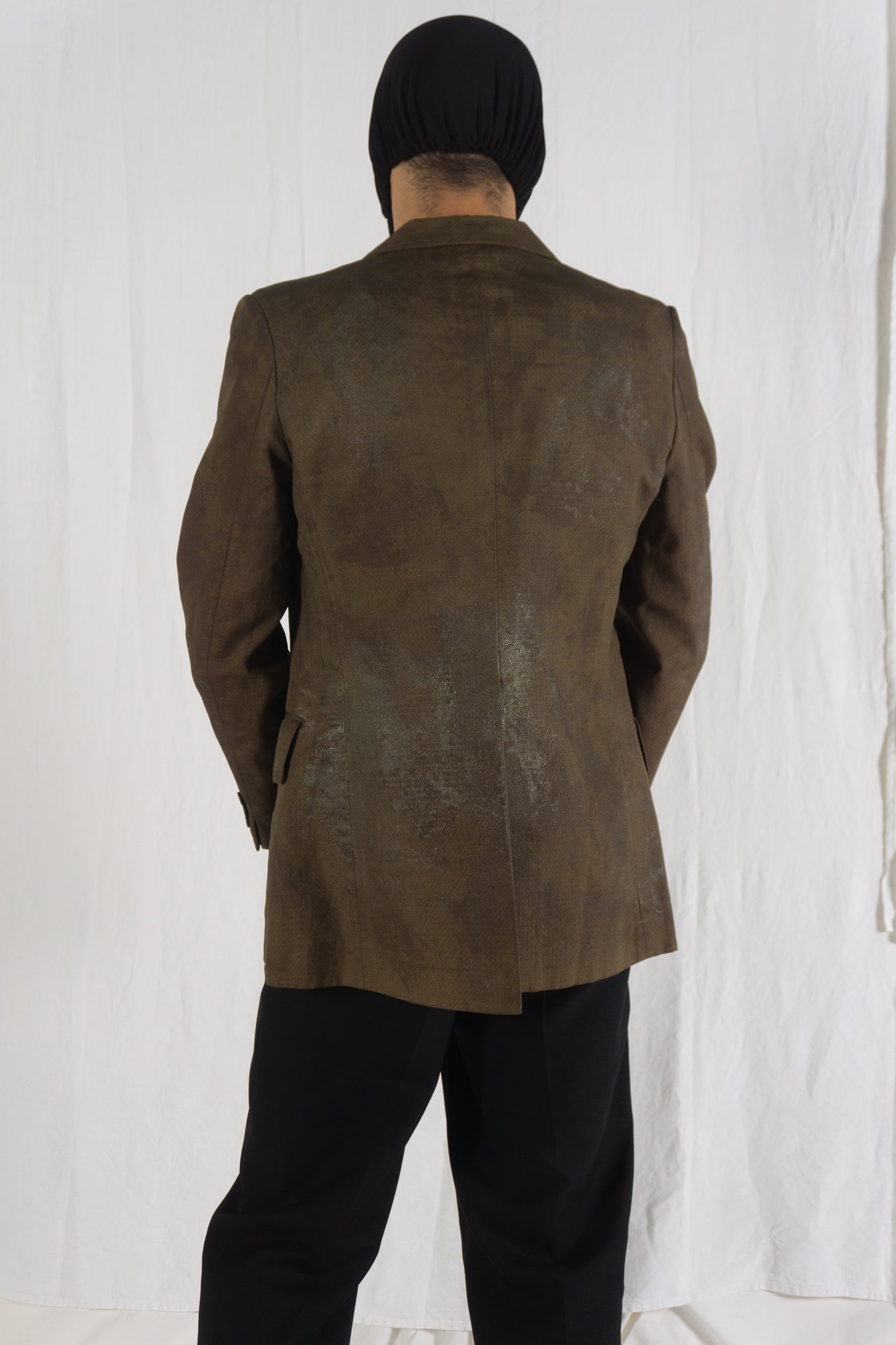 Comme des garçons homme plus s/s 2003 3d nylon jacket