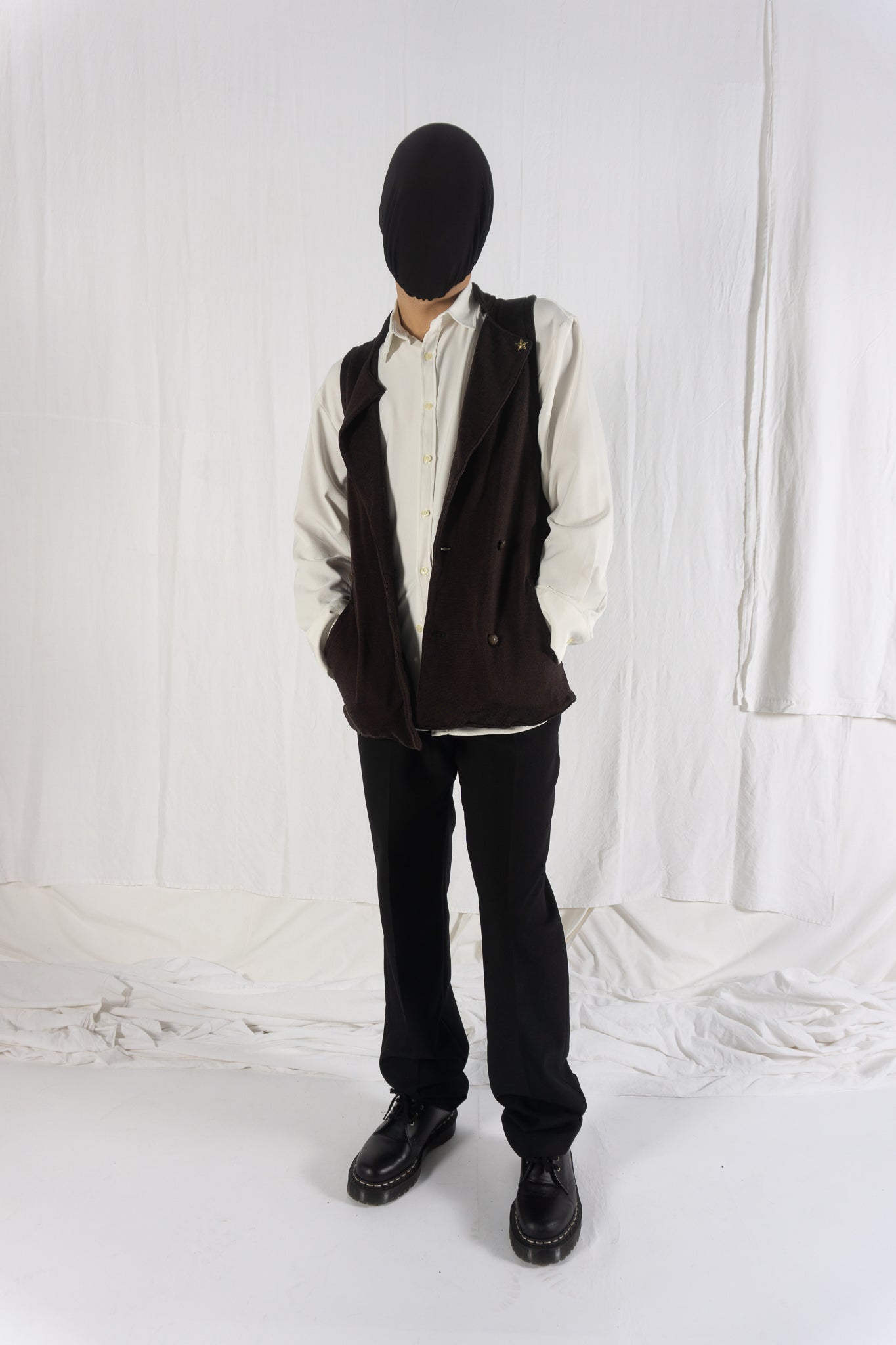 Kapital 2000s sweat vest