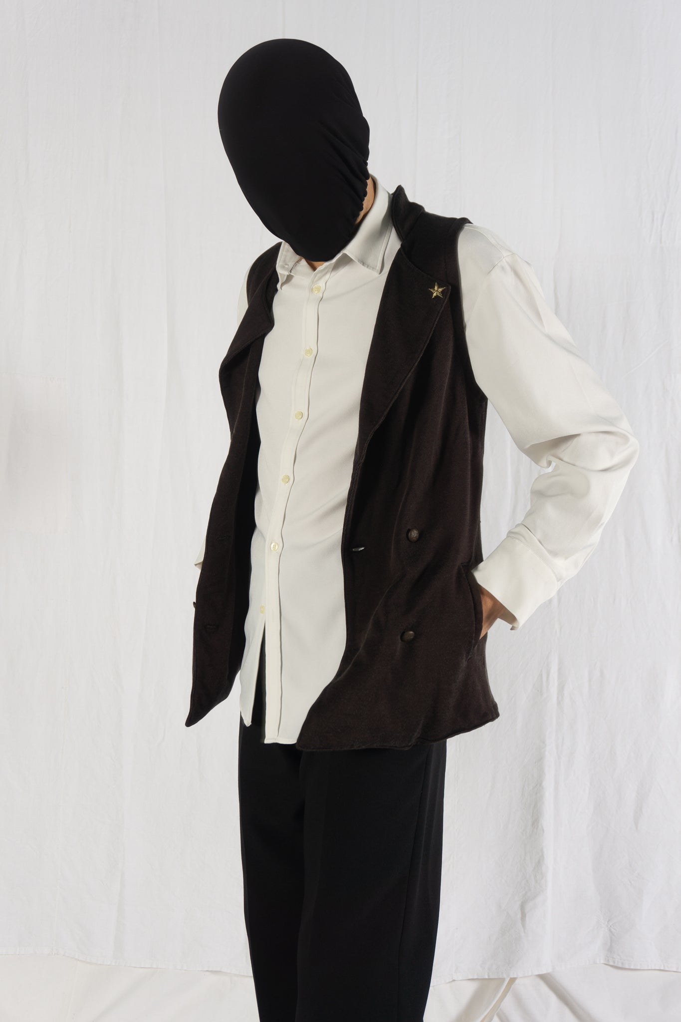 Kapital 2000s sweat vest