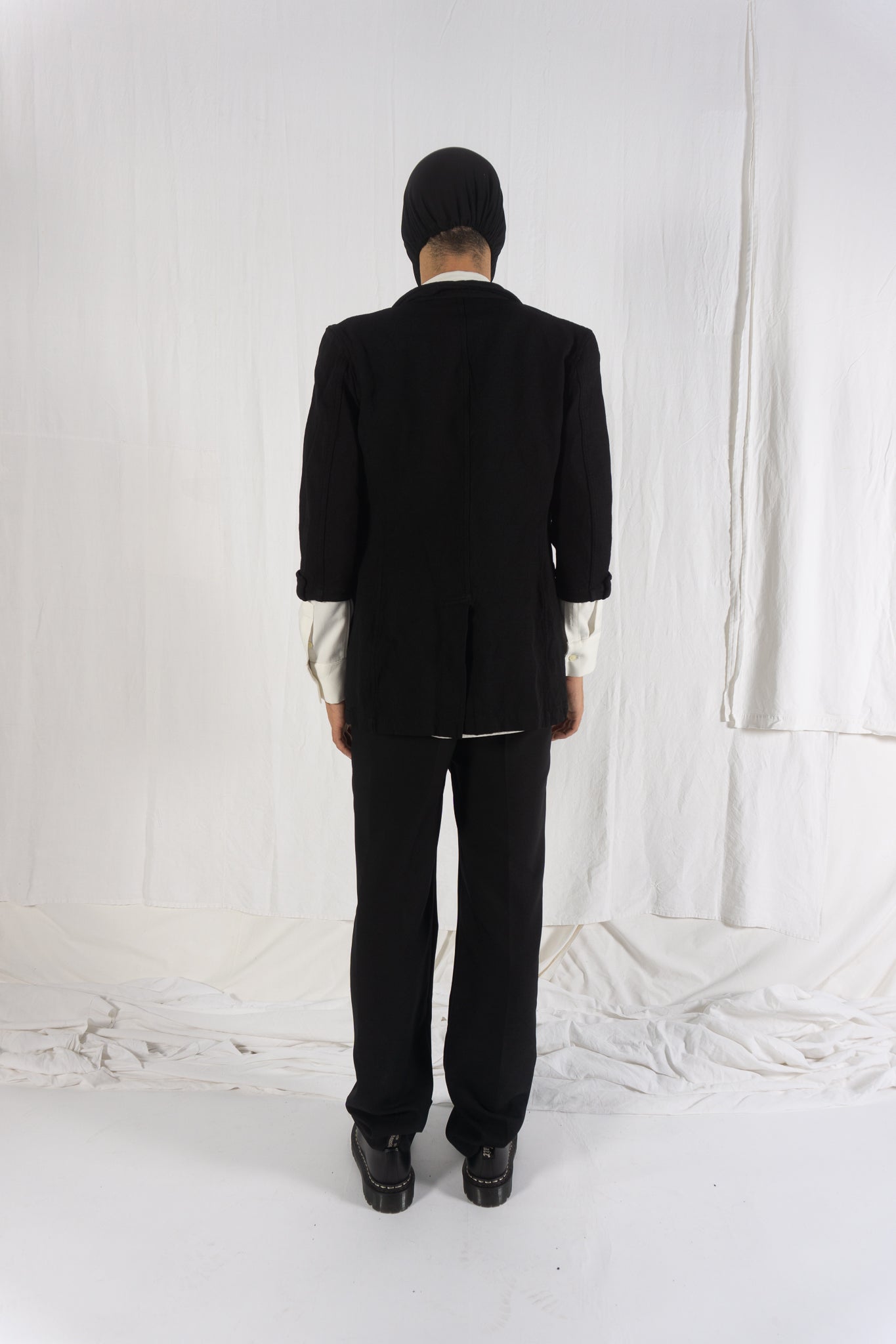 Comme des garçons homme plus s/s 2009 three-quarter sleeve jacket