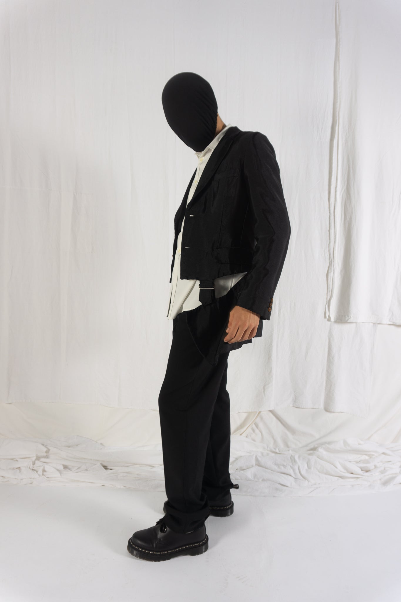 Comme des garçons homme plus s/s 2020 deconstructed jacket