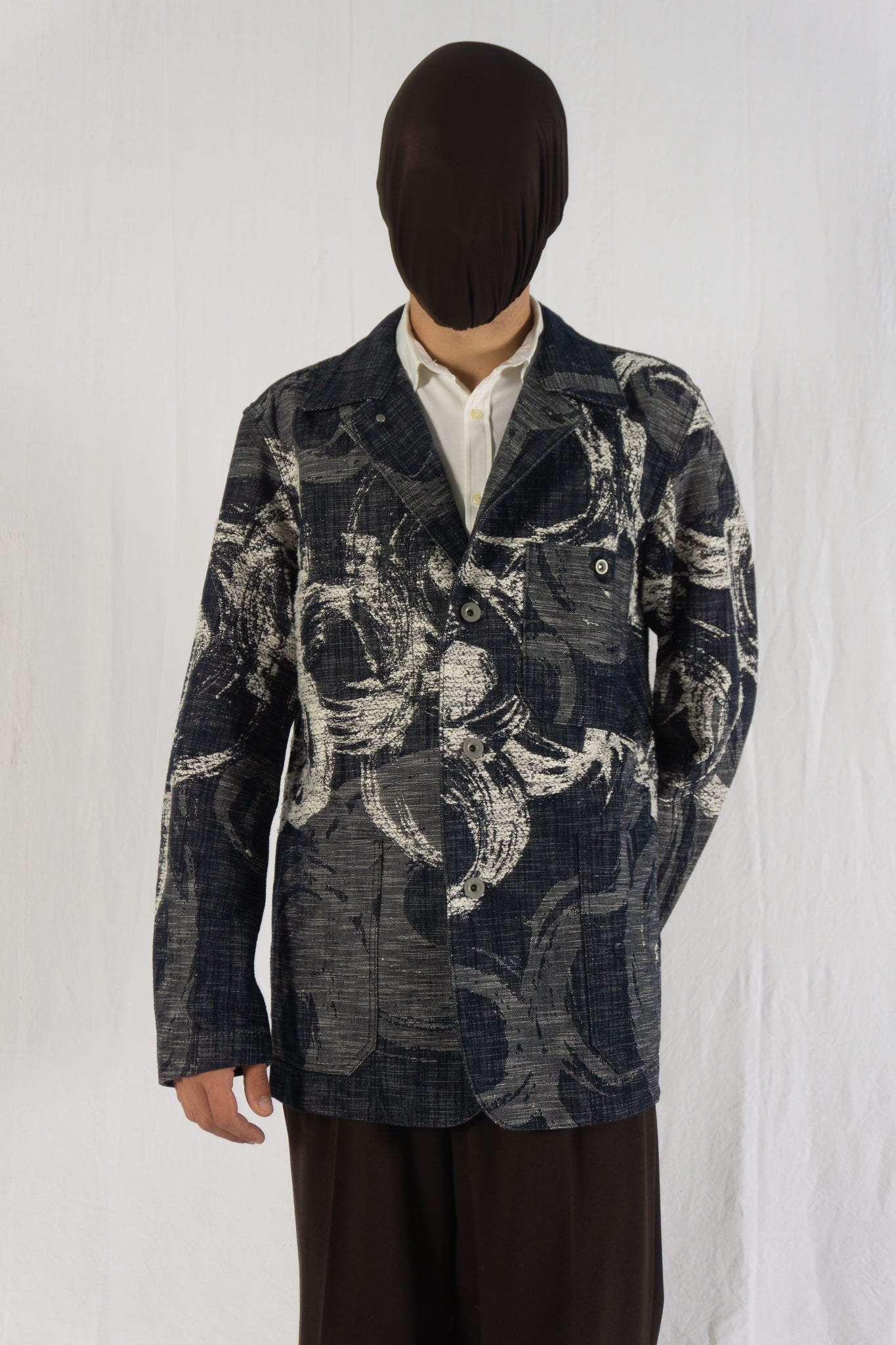 Issey miyake men a/w 2012 wabi-sabi circles jacket