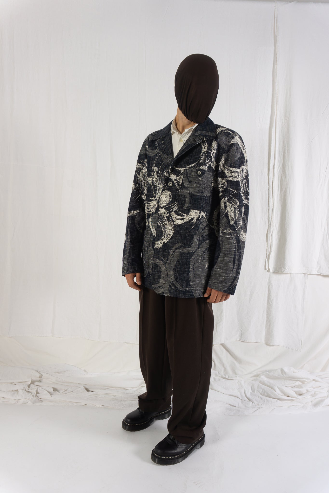 Issey miyake men a/w 2012 wabi-sabi circles jacket