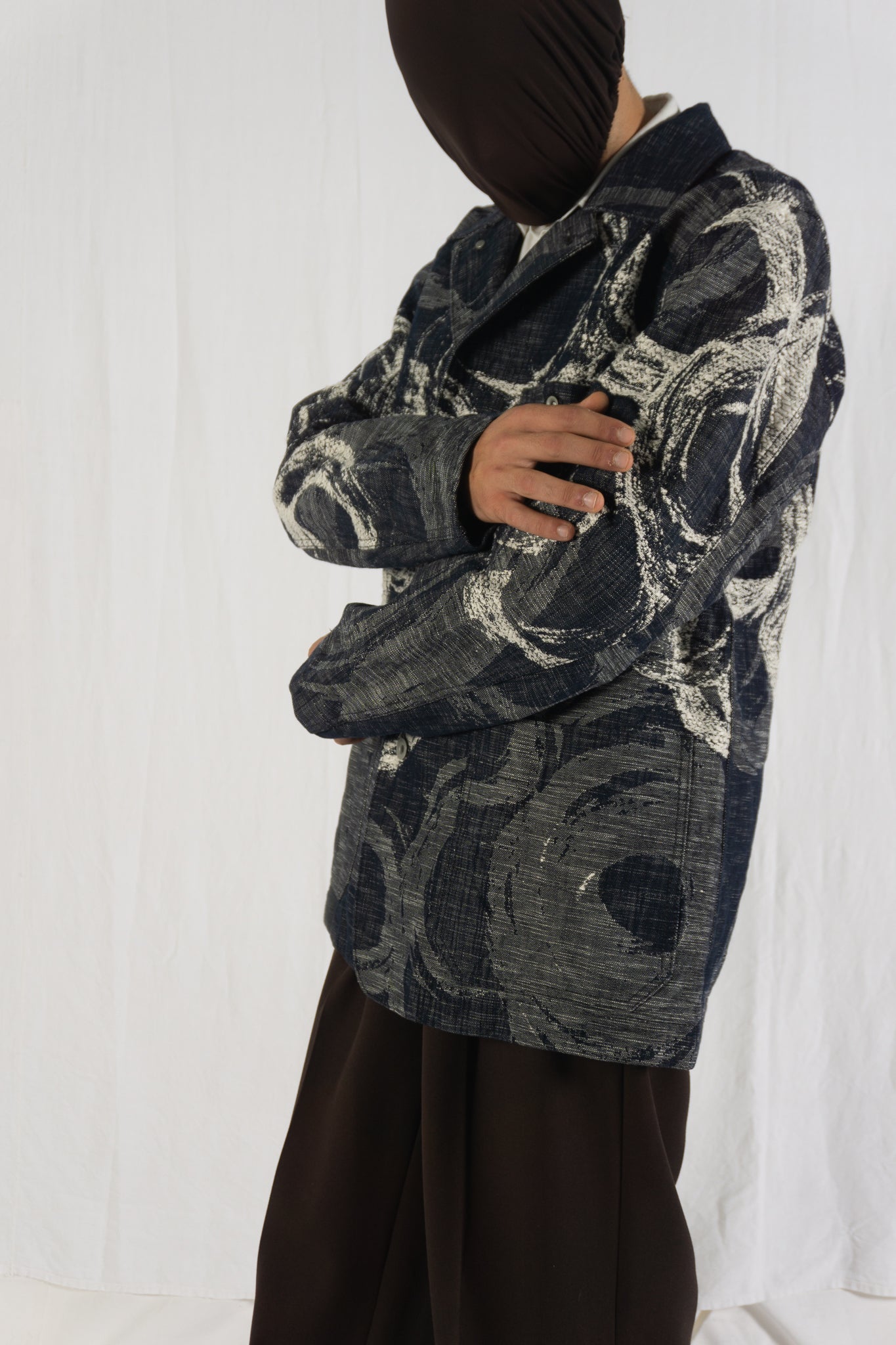 Issey miyake men a/w 2012 wabi-sabi circles jacket