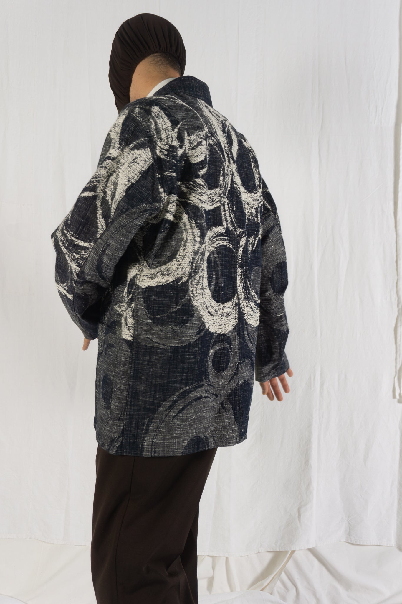 Issey miyake men a/w 2012 wabi-sabi circles jacket
