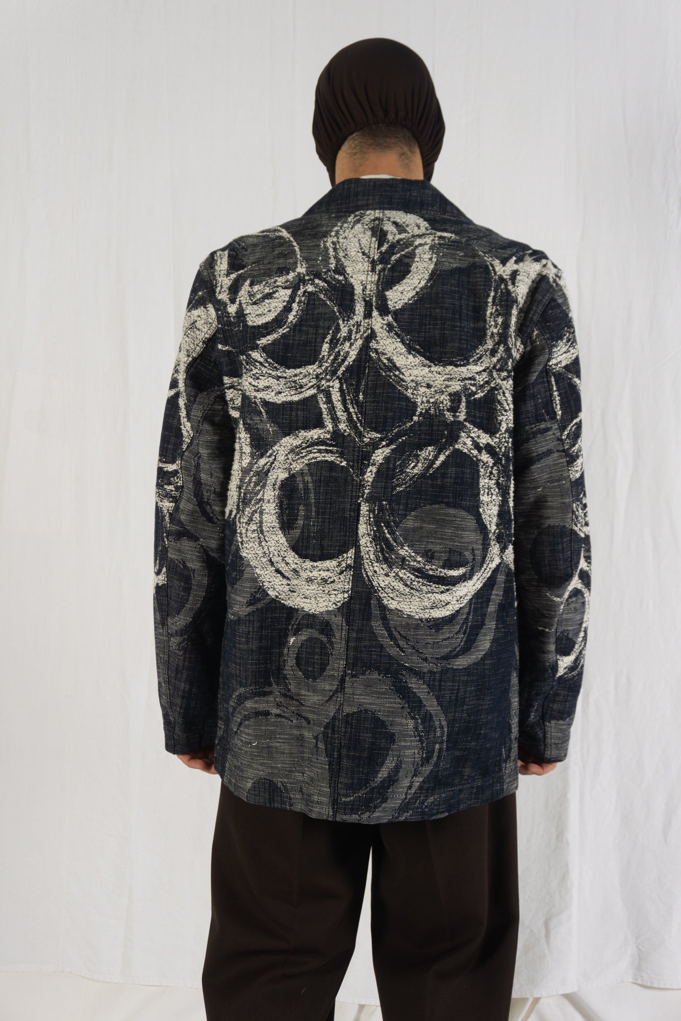 Issey miyake men a/w 2012 wabi-sabi circles jacket