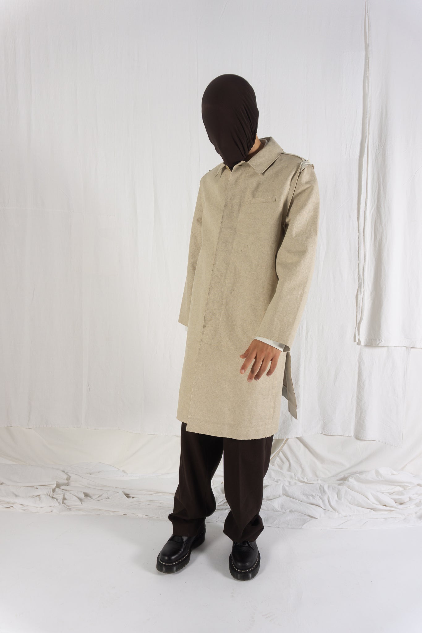 Undercover jun takahashi a/w 2021 linen coat