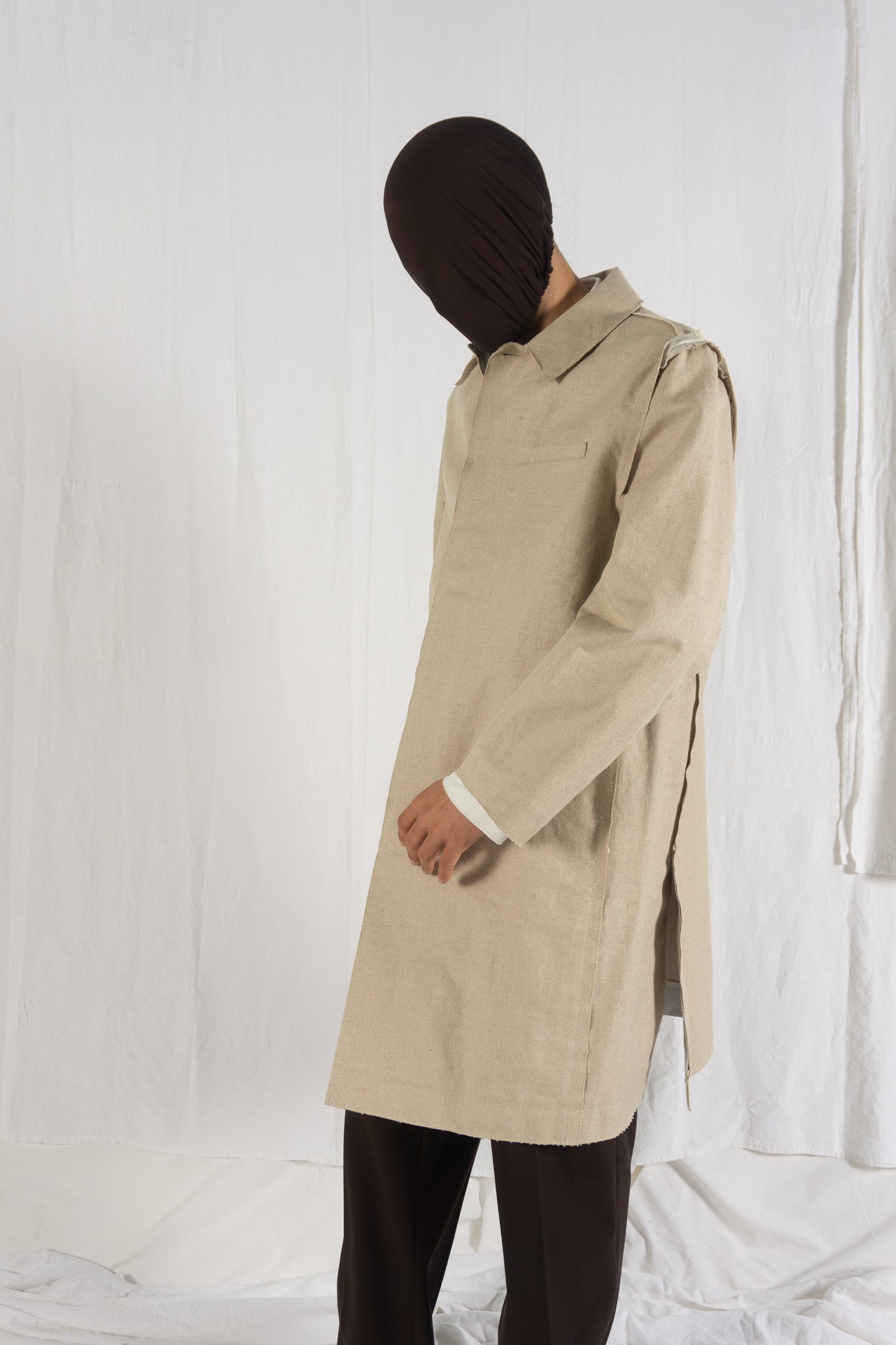 Undercover jun takahashi a/w 2021 linen coat