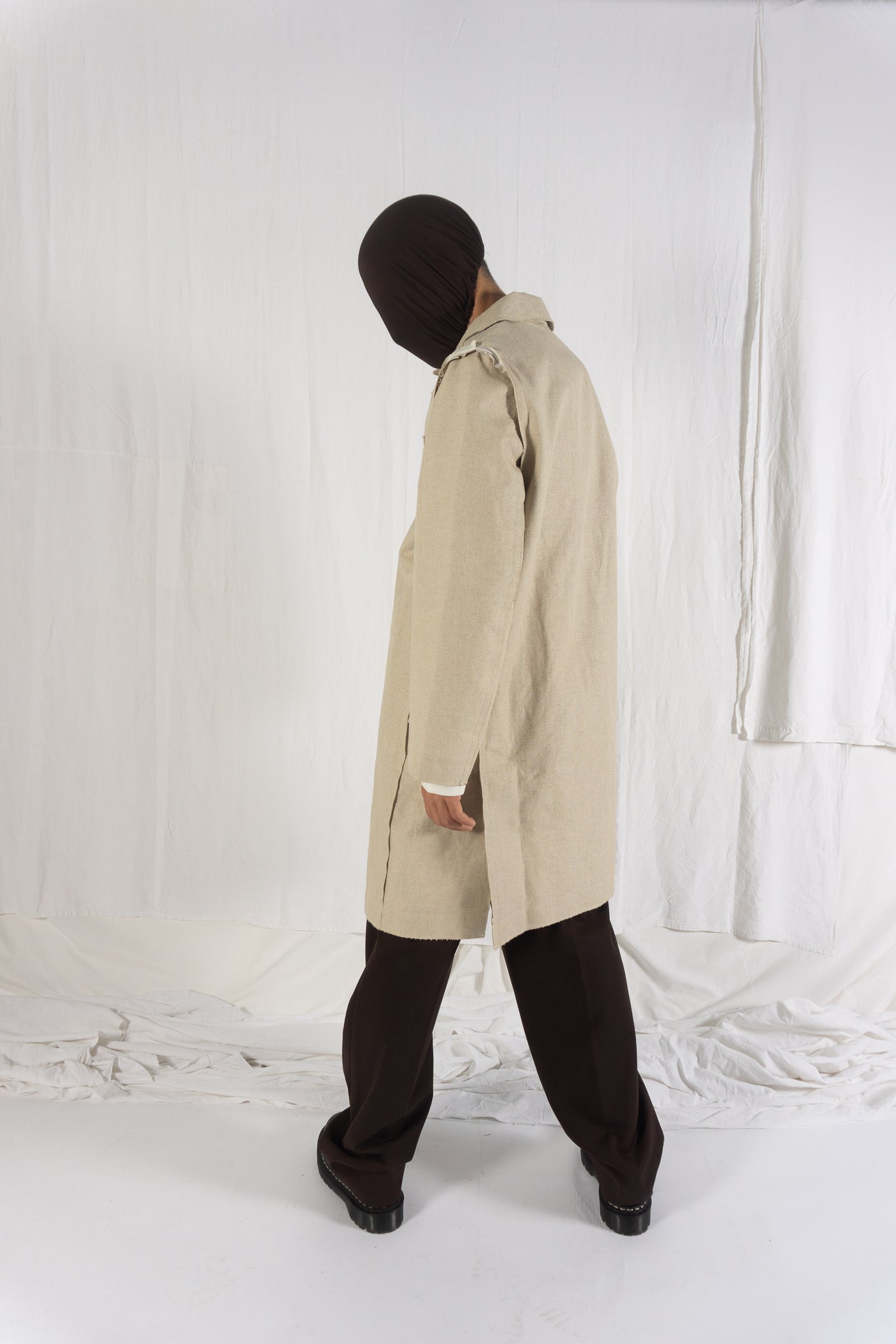 Undercover jun takahashi a/w 2021 linen coat