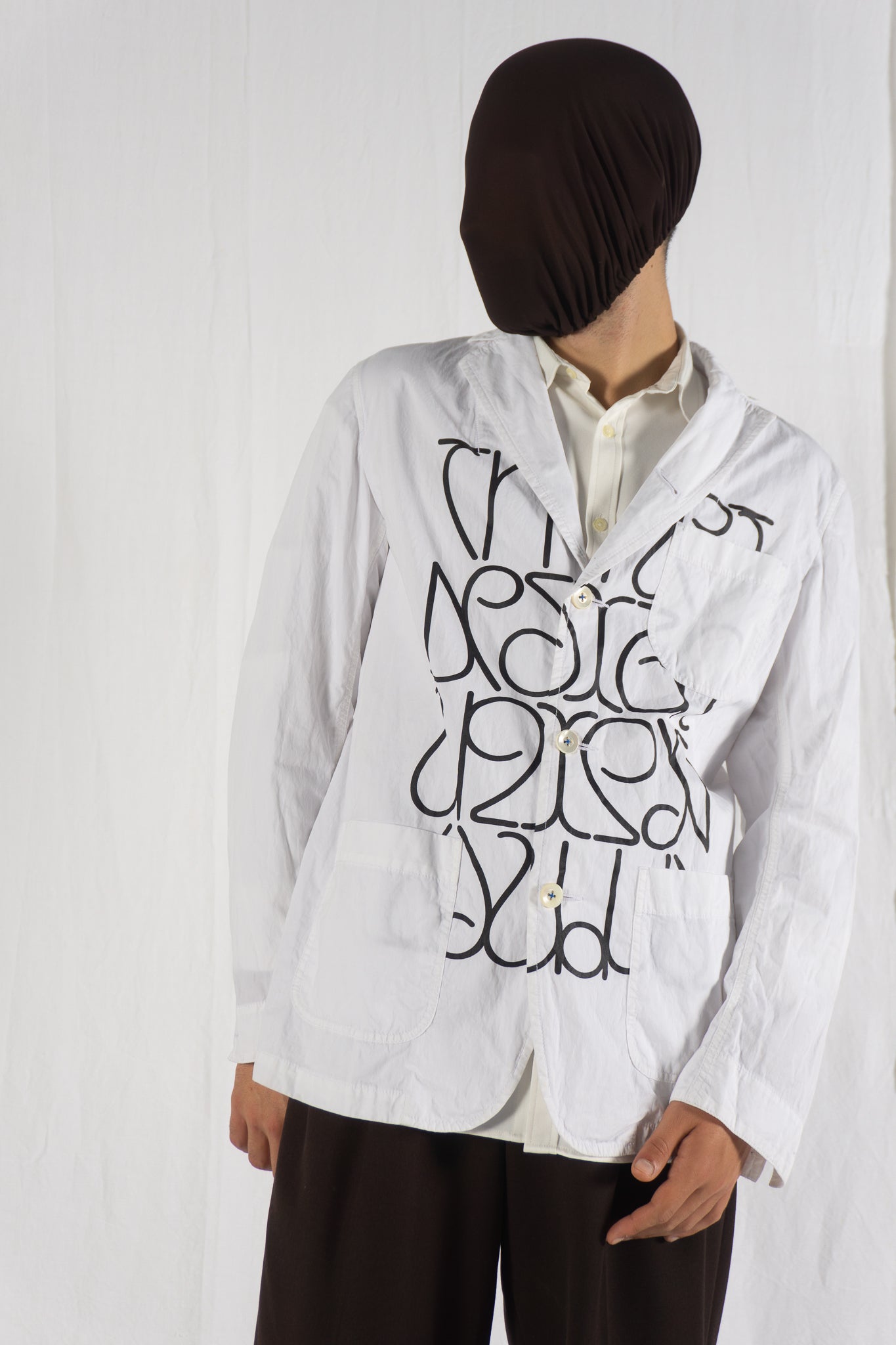 Junya watanabe man s/s 2021 written jacket