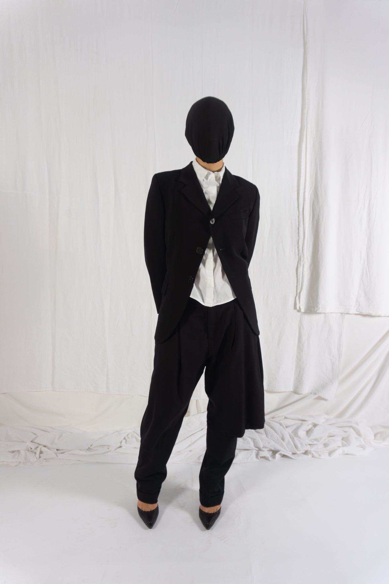 Comme des garçons a/w 1992 asymmetric back jacket