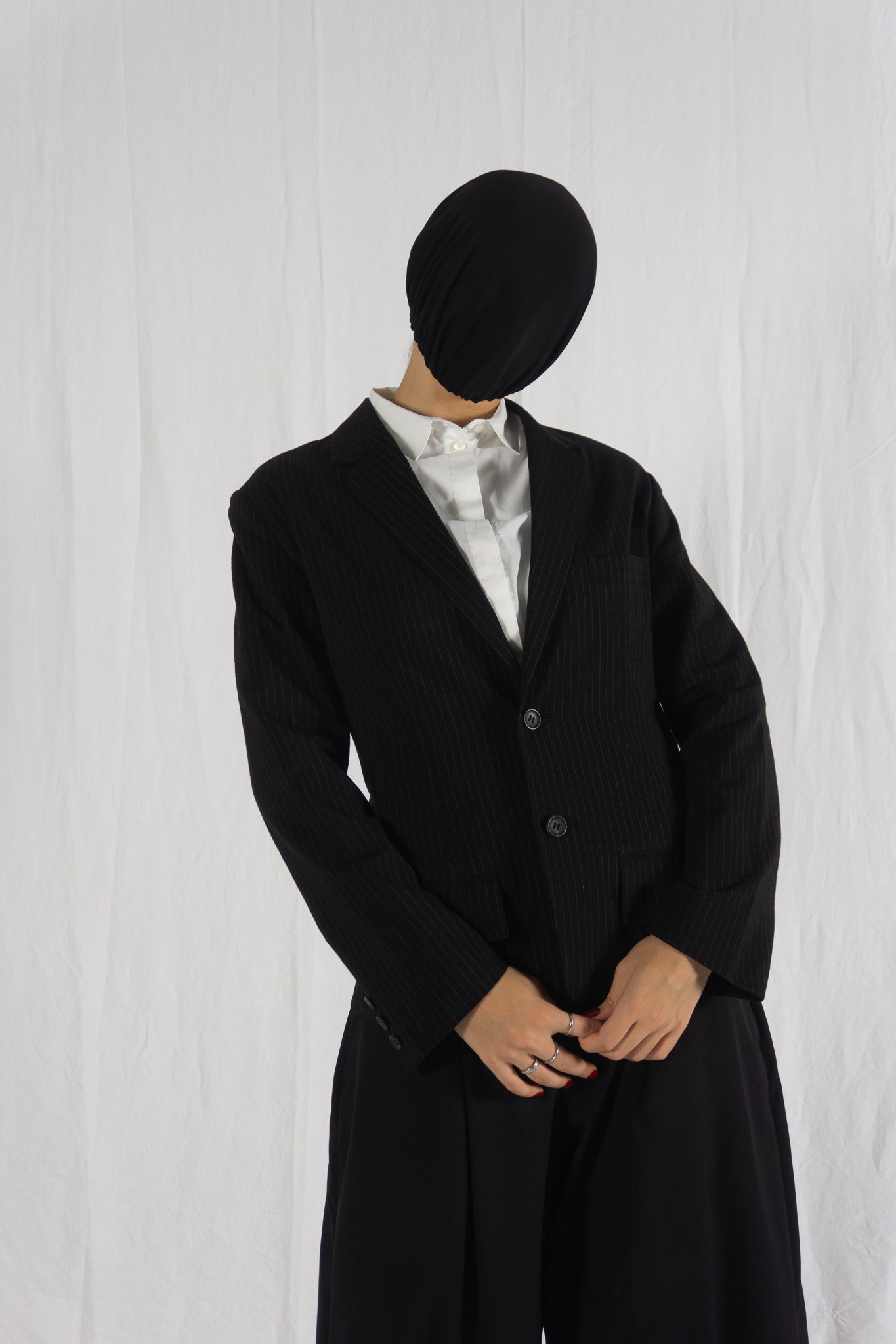 Yohji yamamoto a/w 2013 pinstripe jacket