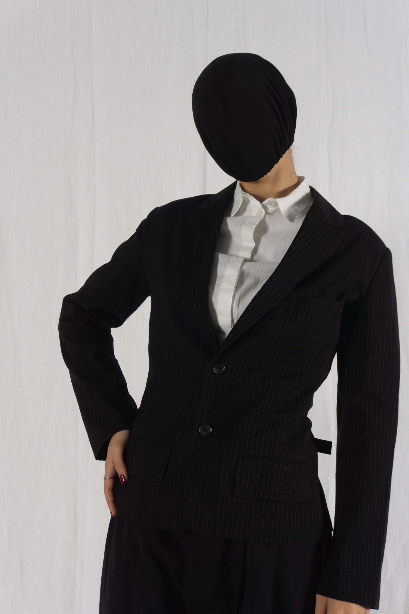 Yohji yamamoto a/w 2013 pinstripe jacket