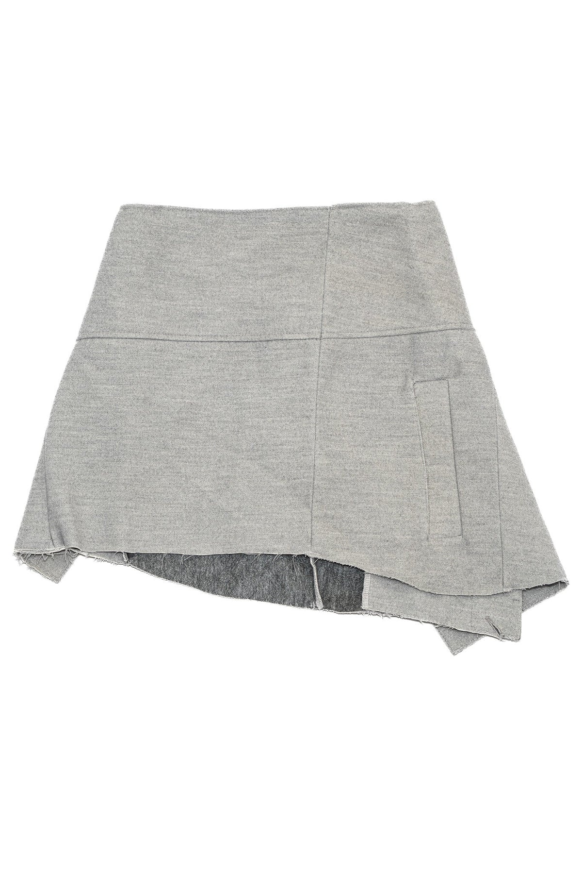 Moody asymmetric skirt