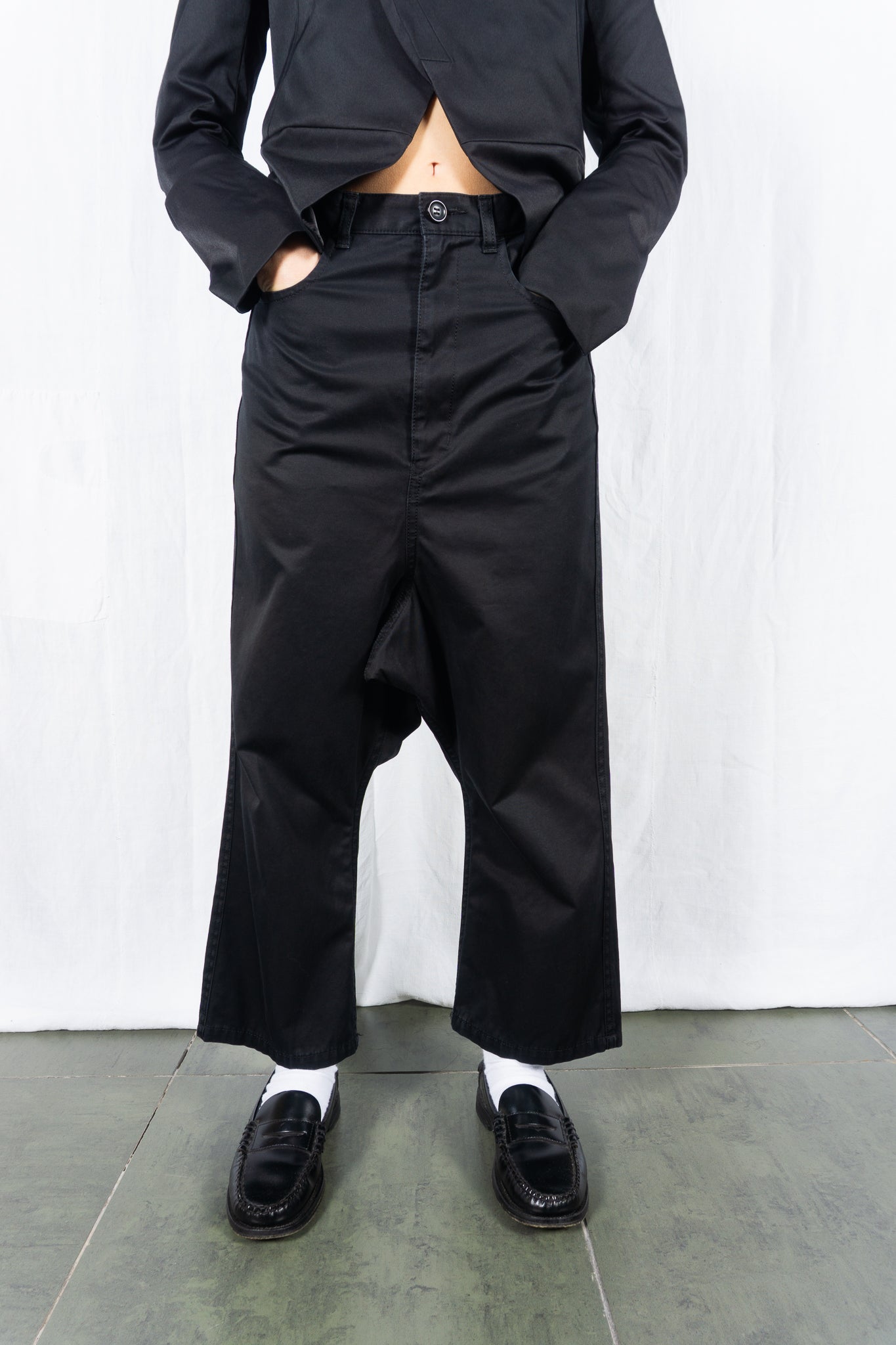 Tricot comme des garçons s/s 2021 low-rise pants