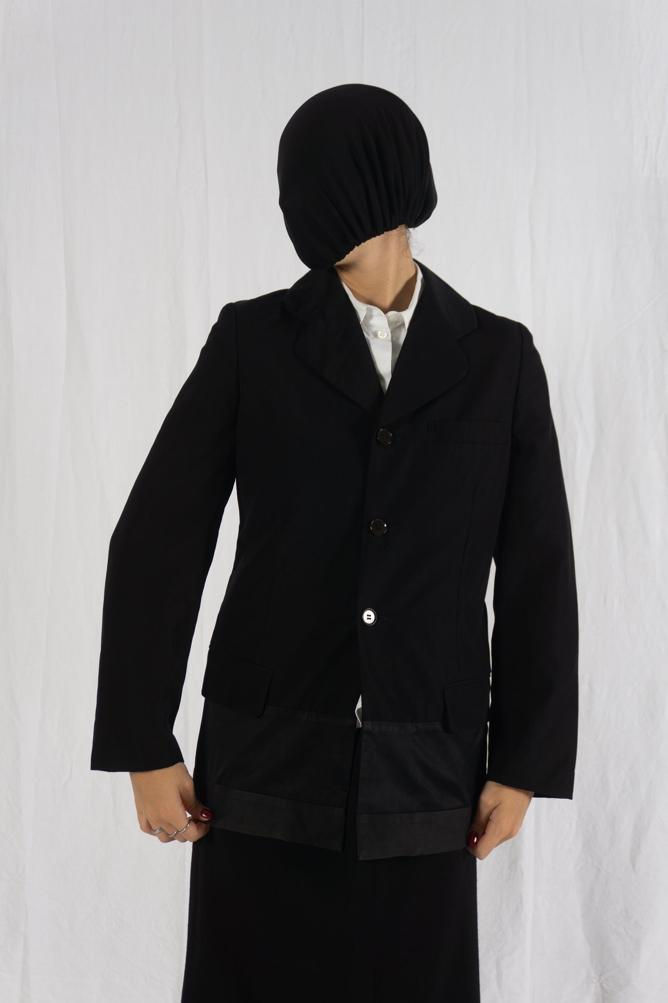 Comme des garçons a/w 1992 reversed bottom jacket
