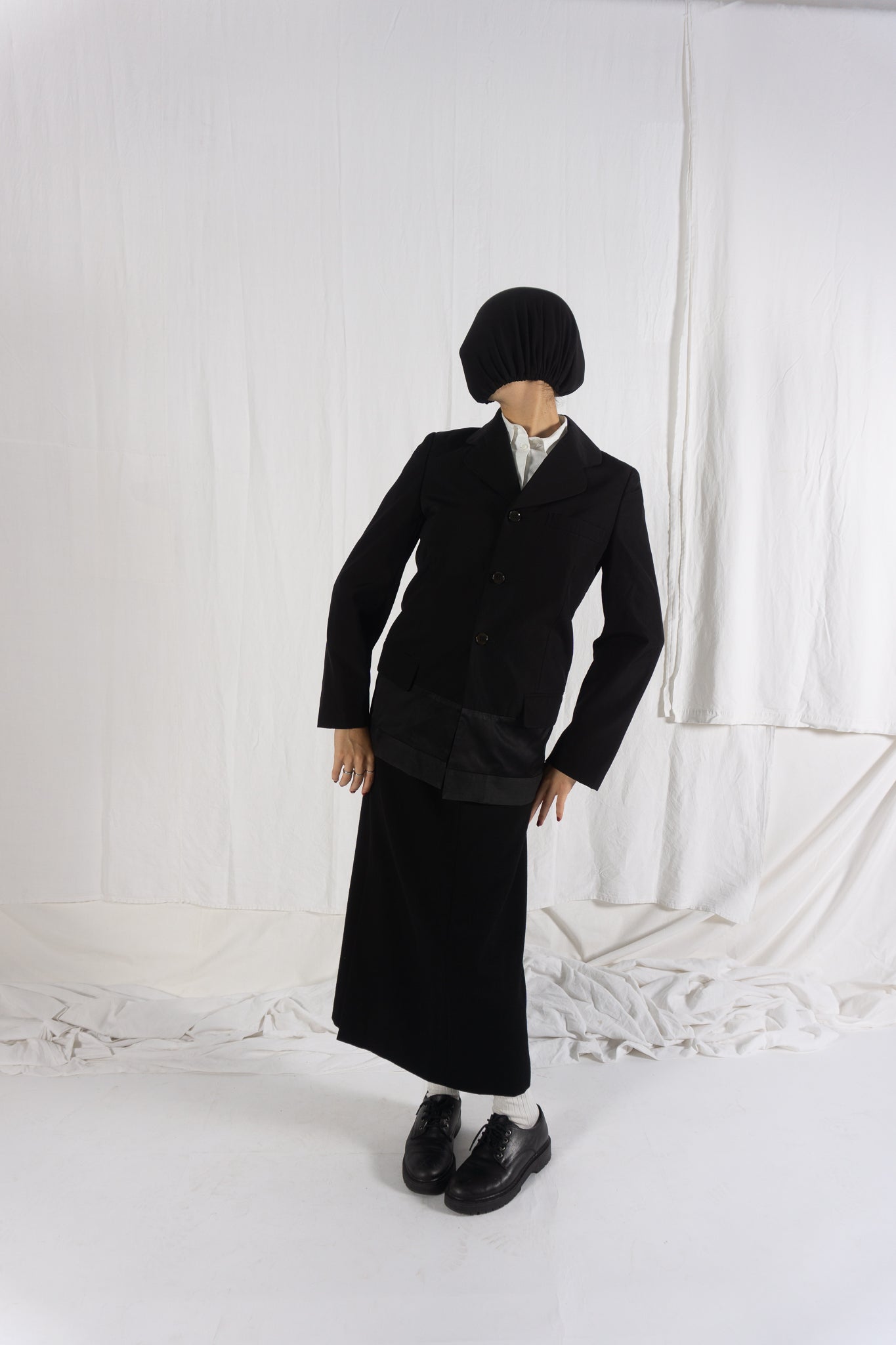 Comme des garçons a/w 1992 reversed bottom jacket