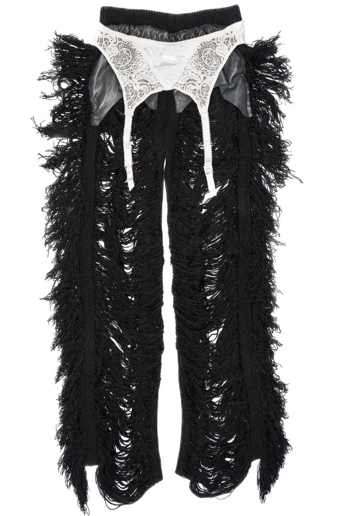 Pms black knit trousers
